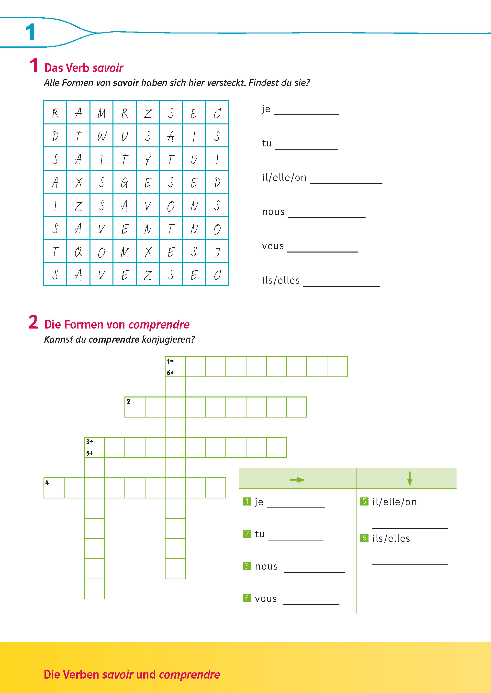 Découvertes 2 Bayern (ab 2017) - Übungsblock 2. Lernjahr Découvertes 2 Bayern (ab 2017) - Übungsblock 2. Lernjahr