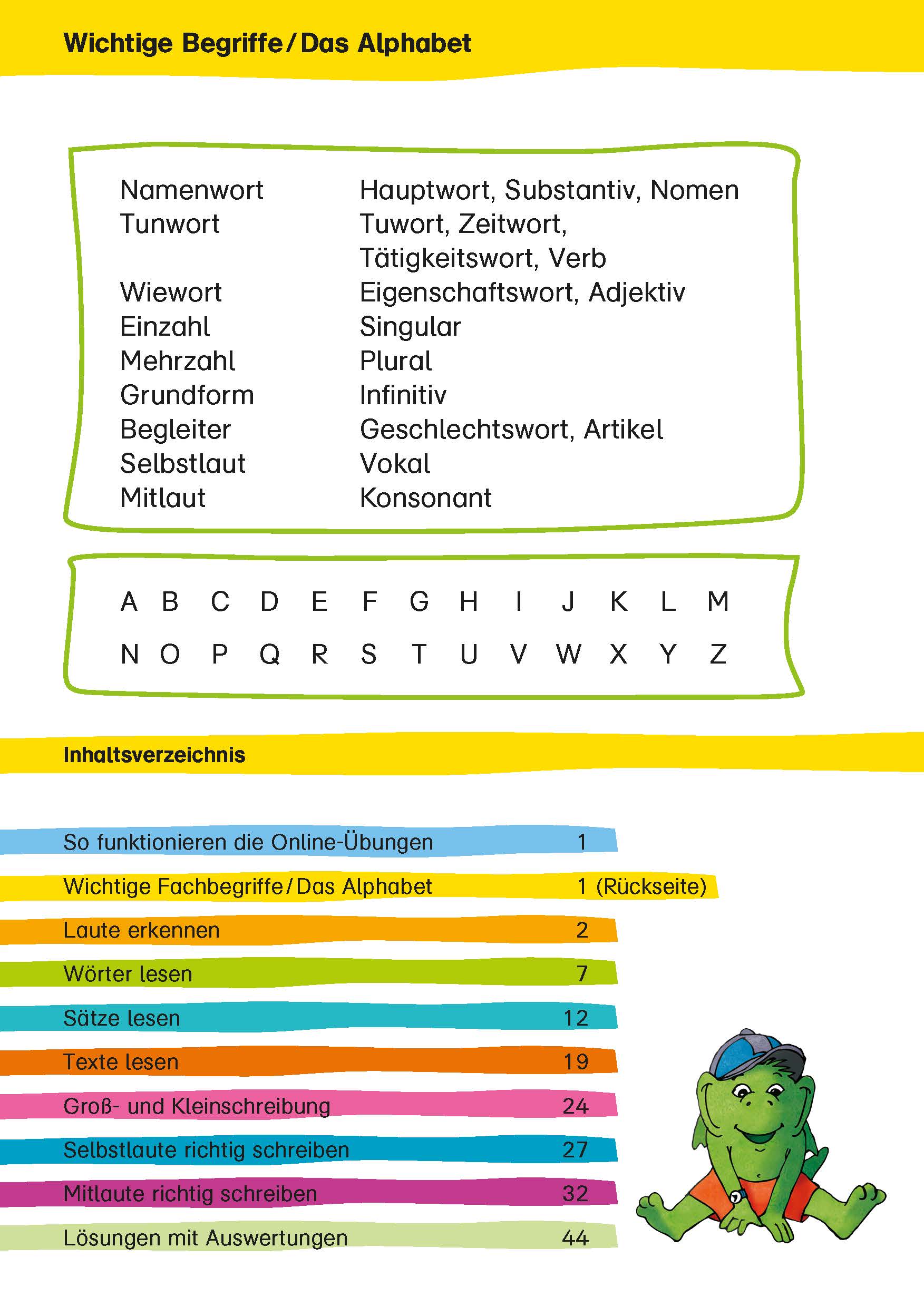 Klett Mein Test-Block Richtig lesen und schreiben 1. Klasse