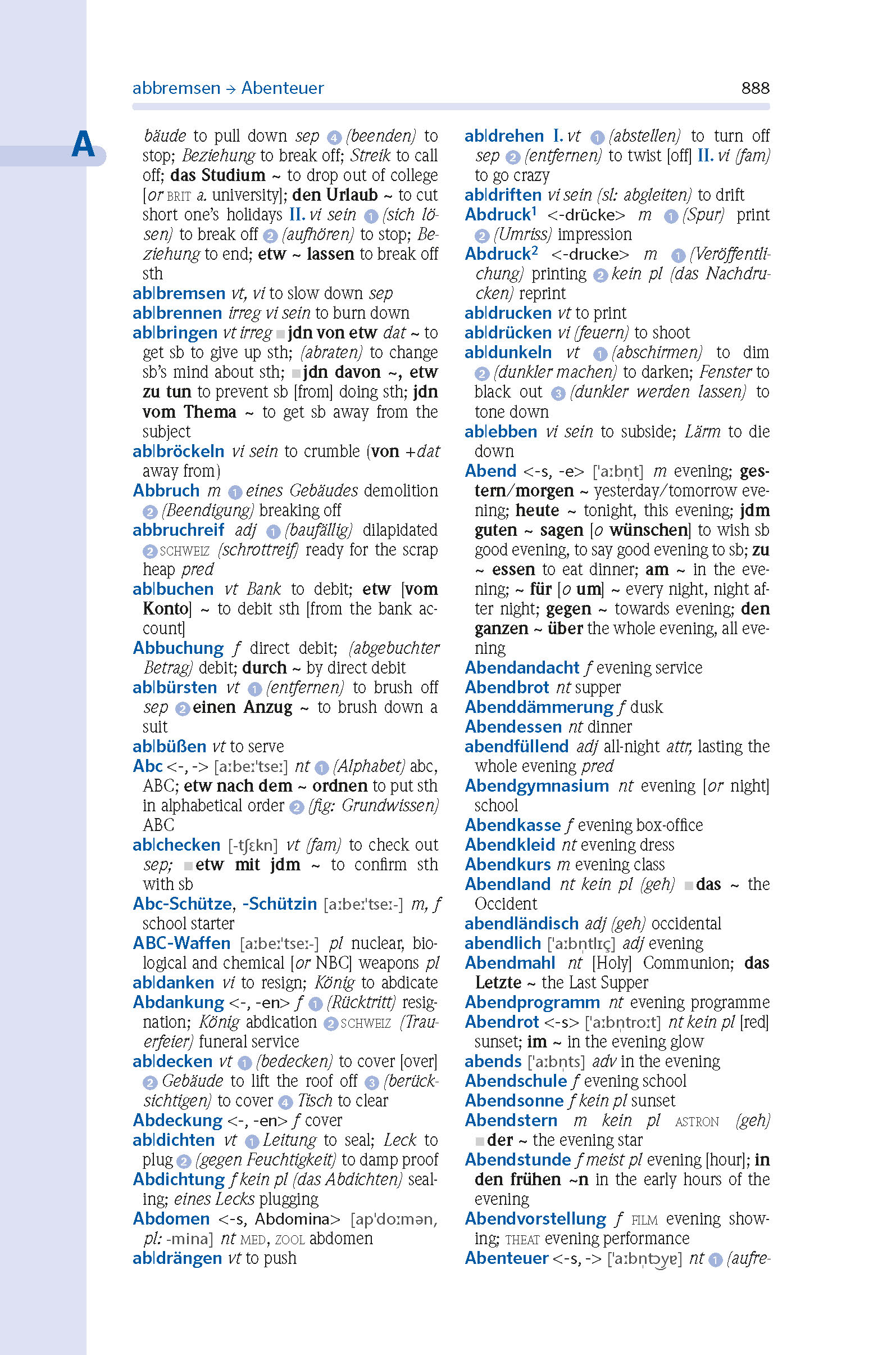 PONS Das große Schulwörterbuch Klausurausgabe Englisch