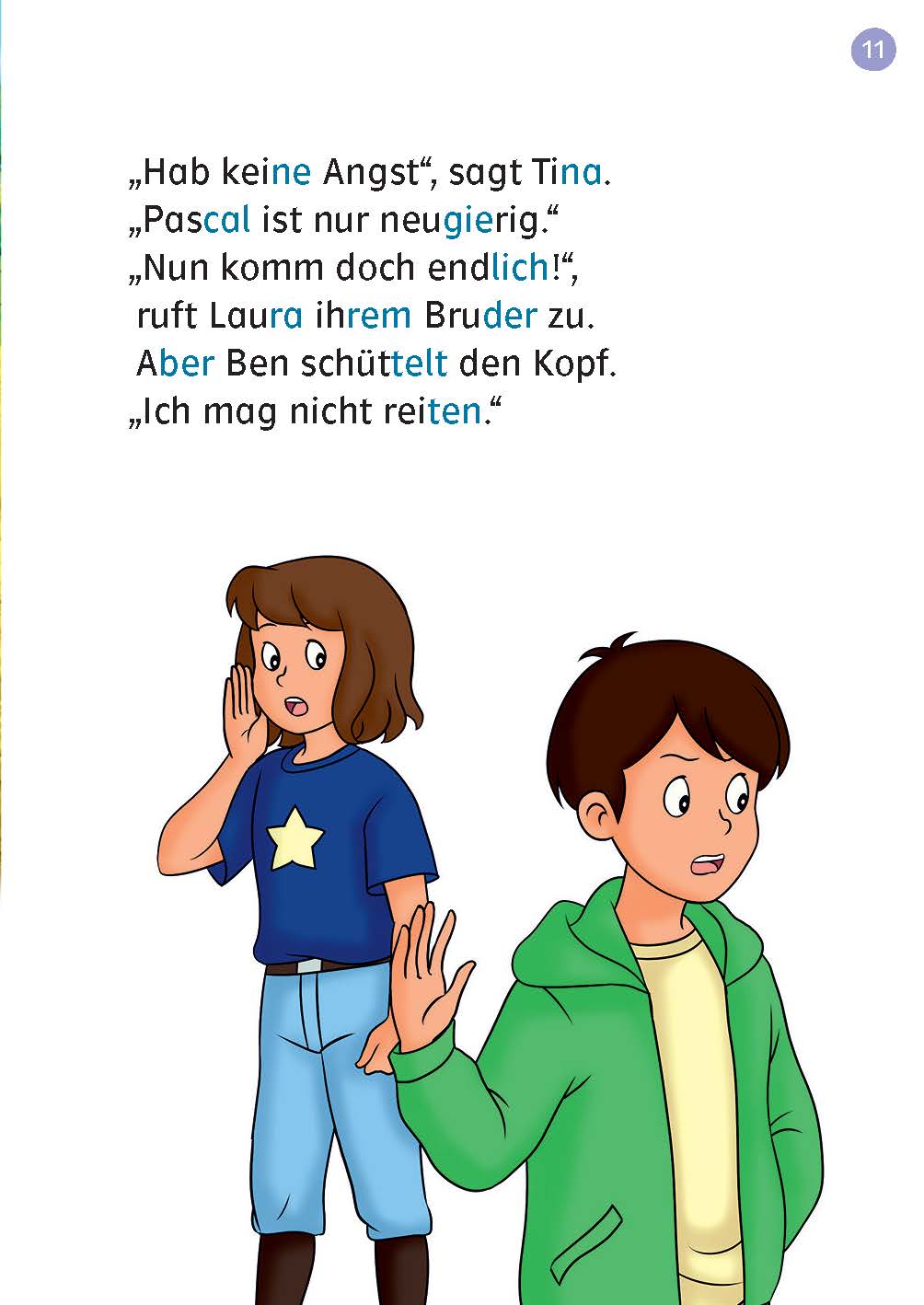 Lesefuchs Bibi & Tina: Ein Dino im Steinbruch Lesestufe 1