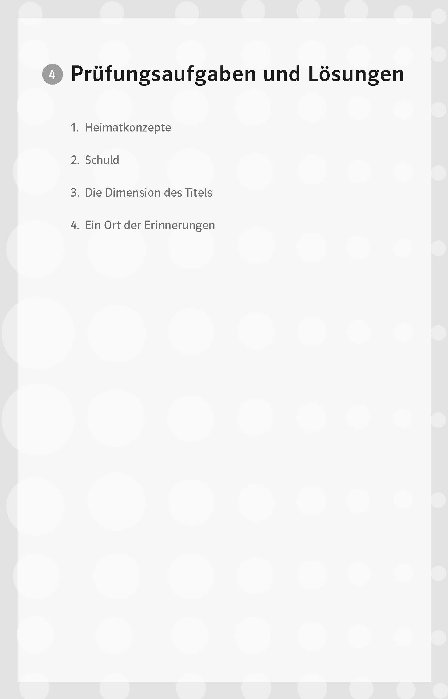 Klett Lektürehilfen Jenny Erpenbeck, Heimsuchung