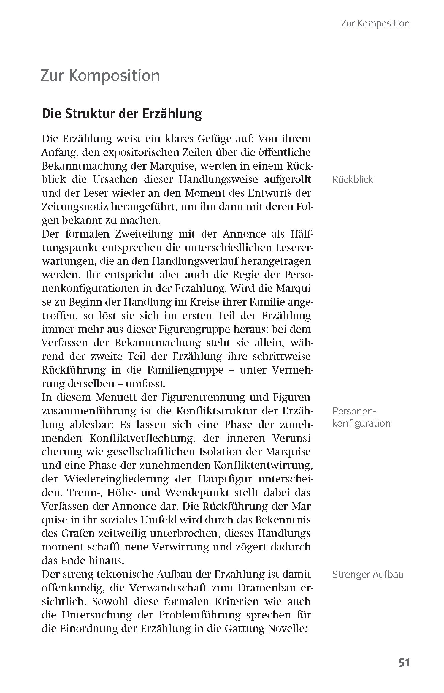 Klett Lektürehilfen Heinrich von Kleist, Die Marquise von O… Das Erdbeben in Chili
