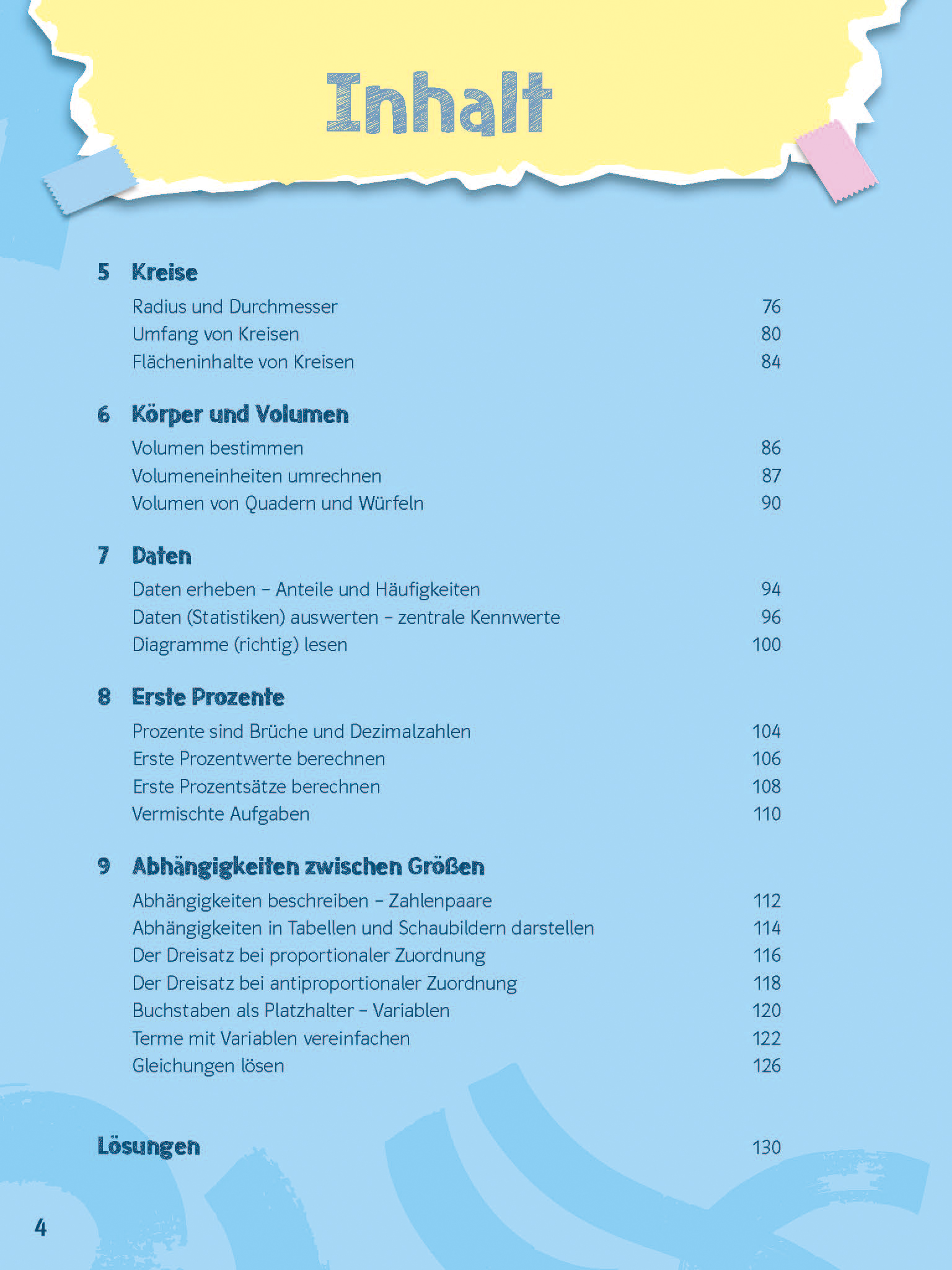 Klett Mathe ohne Drama 6. Klasse