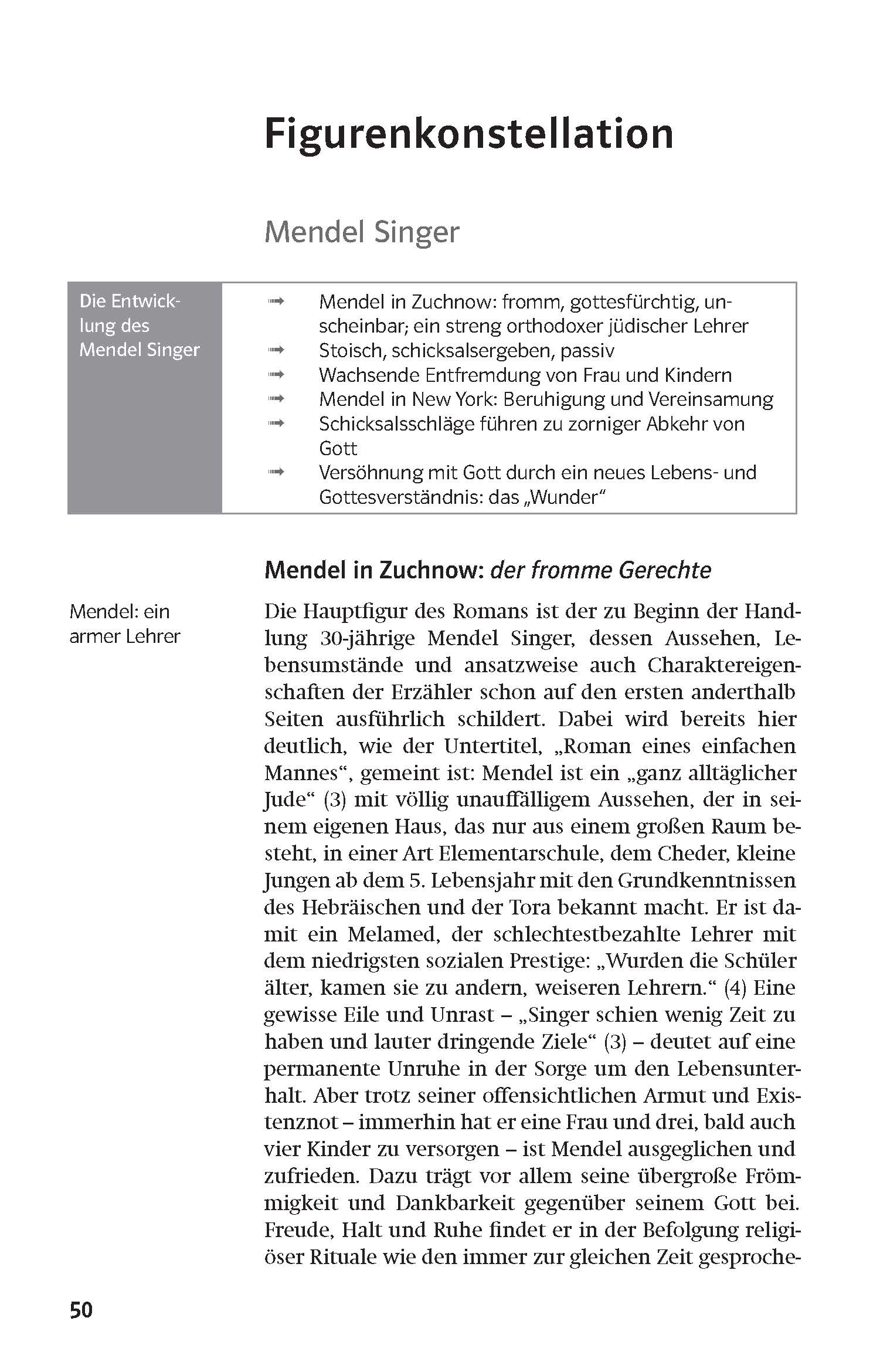Klett Lektürehilfen Joseph Roth, Hiob