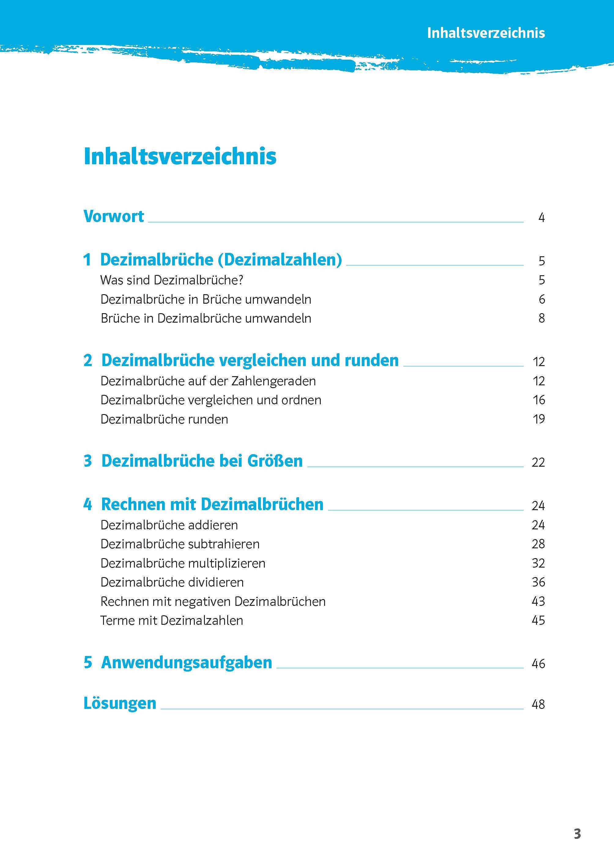 Klett 10-Minuten-Training Mathematik Rechnen mit Dezimalbrüchen 6. Klasse