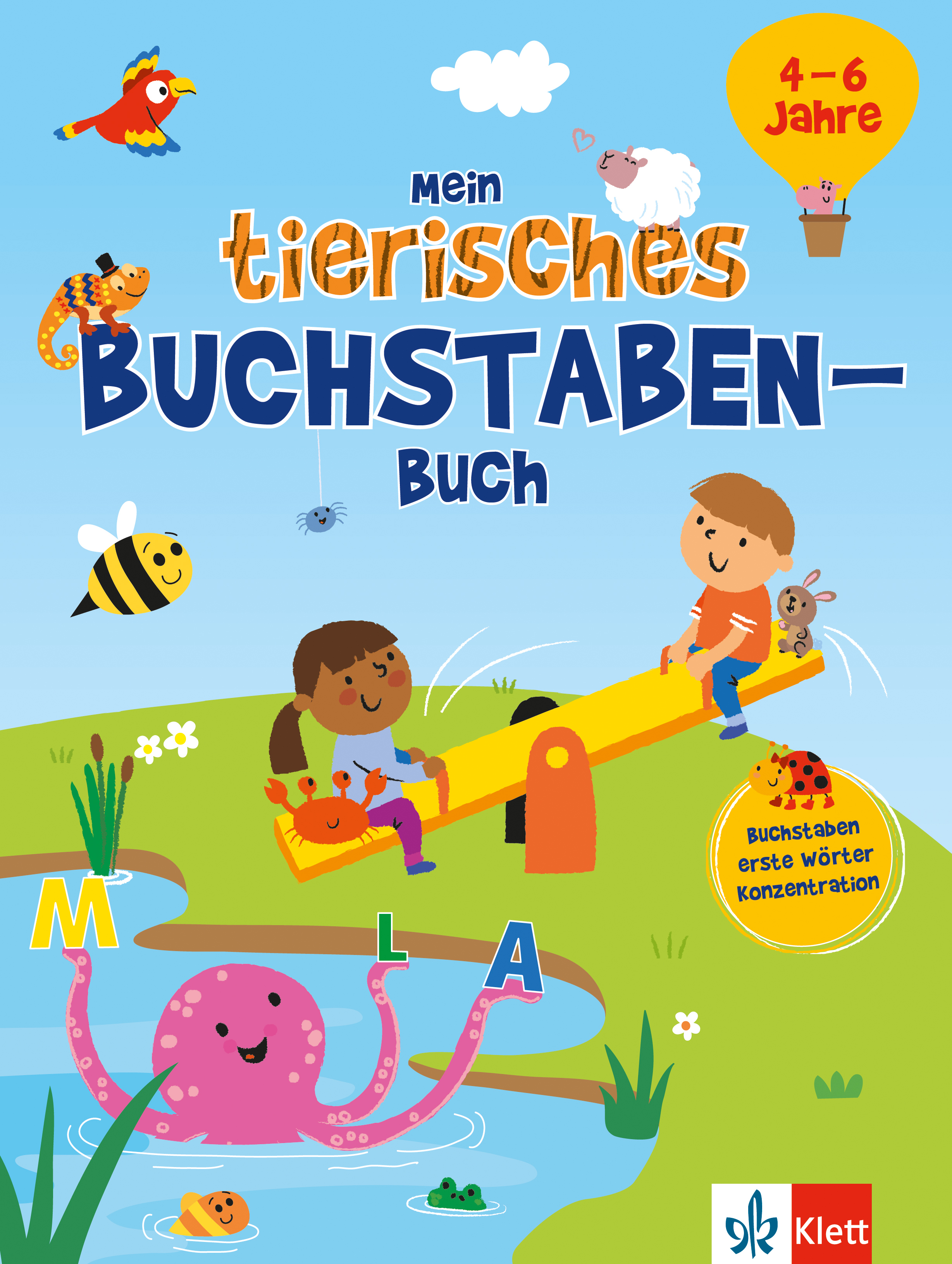 Mein tierisches Buchstaben-Buch (4 – 6 Jahre)