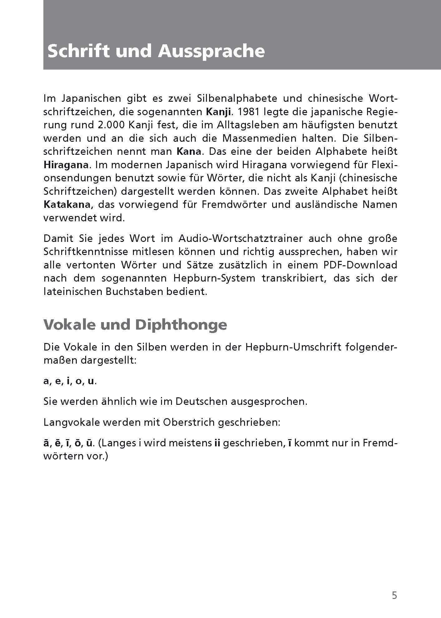 Langenscheidt Audio-Wortschatztrainer Japanisch