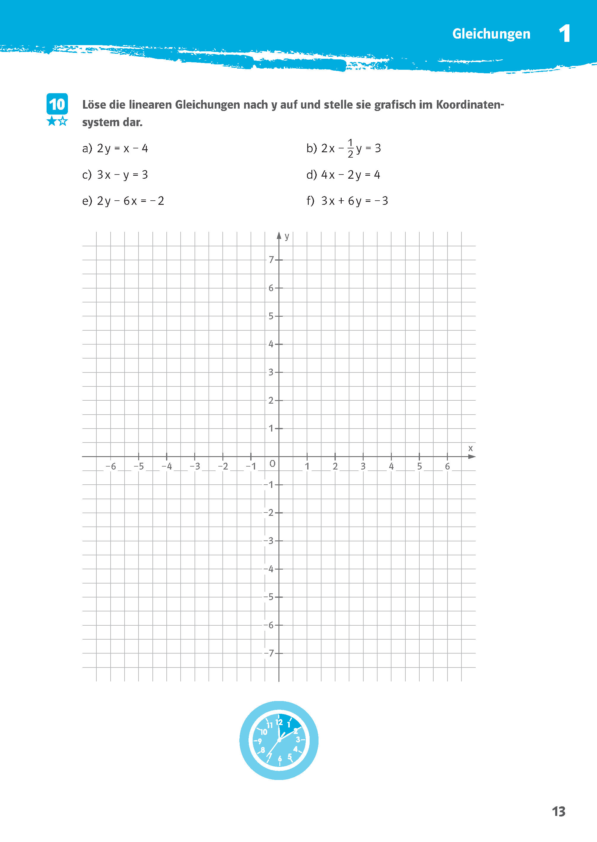 Klett 10-Minuten-Training Mathematik Lineare Gleichungssysteme  8.-10. Klasse Klett 10-Minuten-Training Mathematik Lineare Gleichungssysteme  8.-10. Klasse