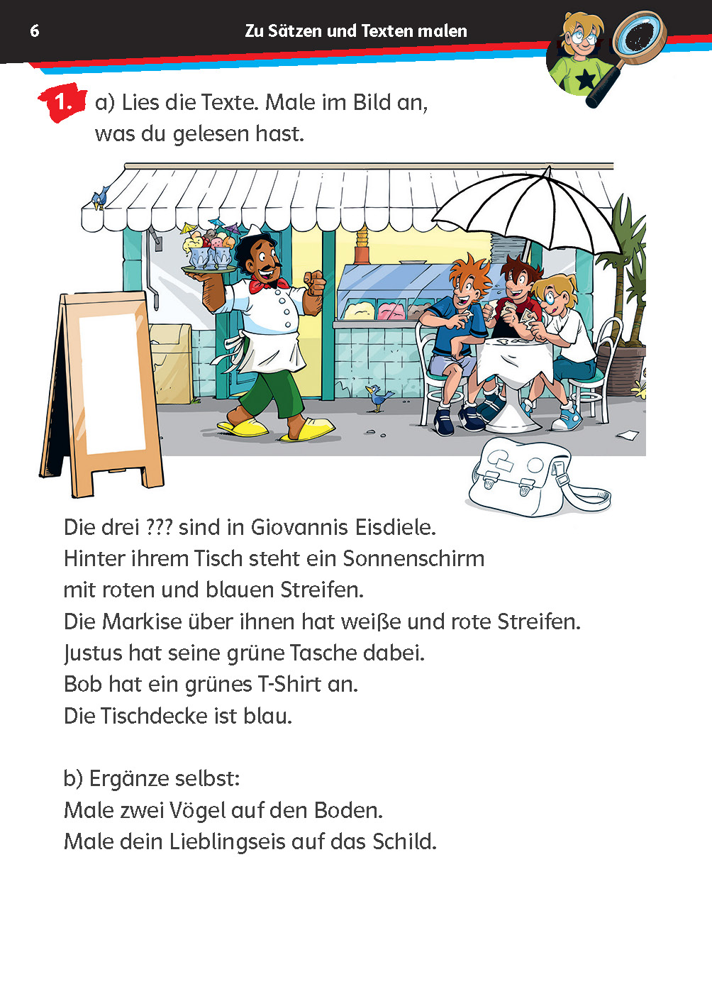 Die drei ??? Kids: Mein Übungsheft Deutsch 2. Klasse - Flüssig lesen