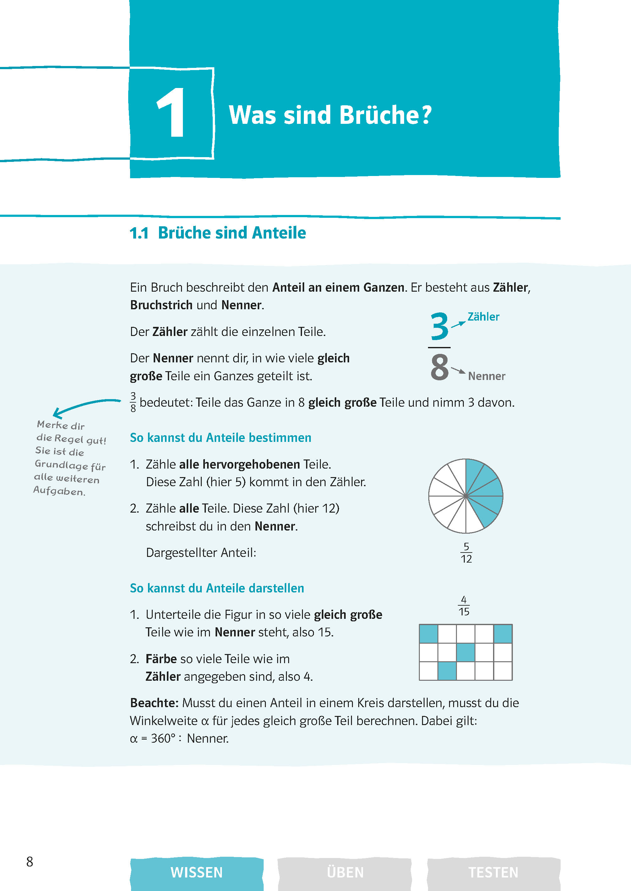 Klett Bruchrechnung im Griff Mathematik 5.-8. Klasse Klett Bruchrechnung im Griff Mathematik 5.-8. Klasse