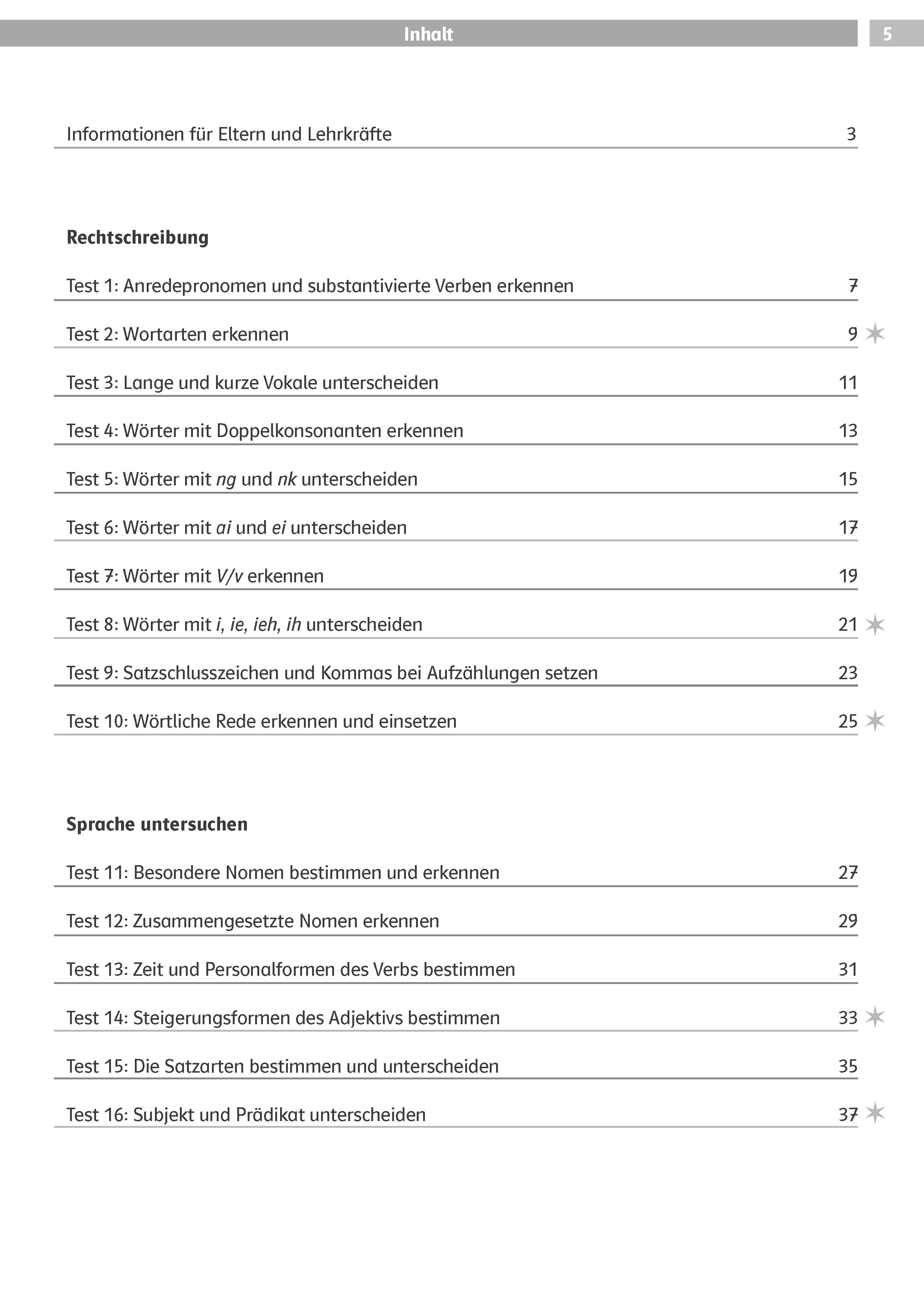 Klett Die Deutsch-Helden: Deutsch-Tests 3. Klasse