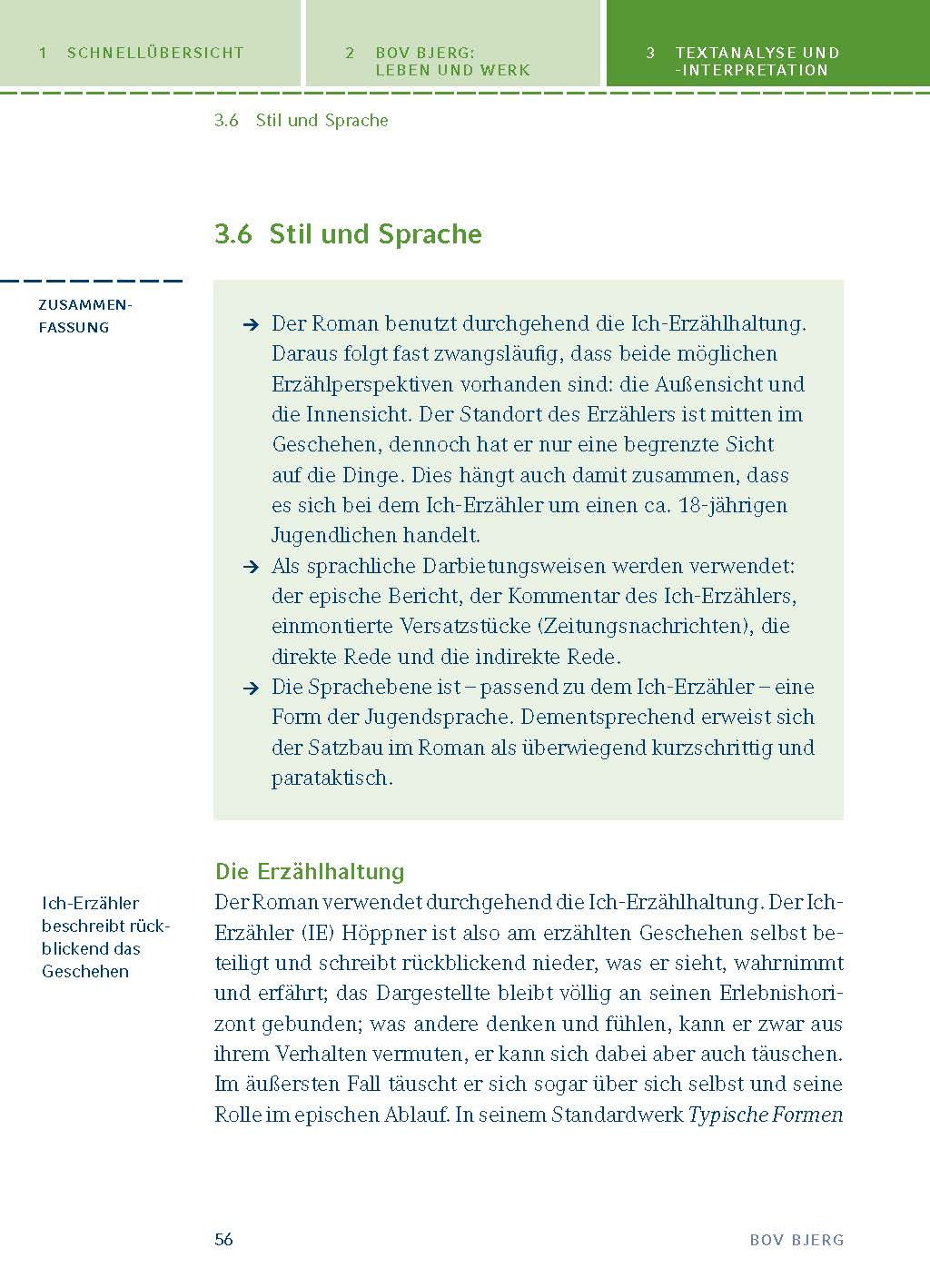 Königs Erläuterungen: Auerhaus von Bov Bjerg.