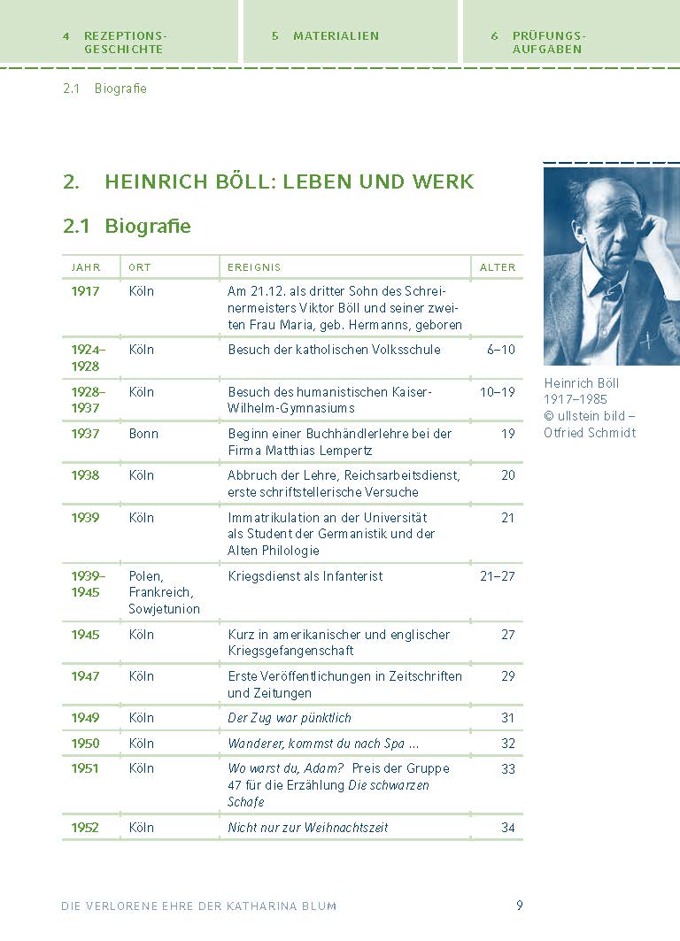 Die verlorene Ehre der Katharina Blum von Heinrich Böll