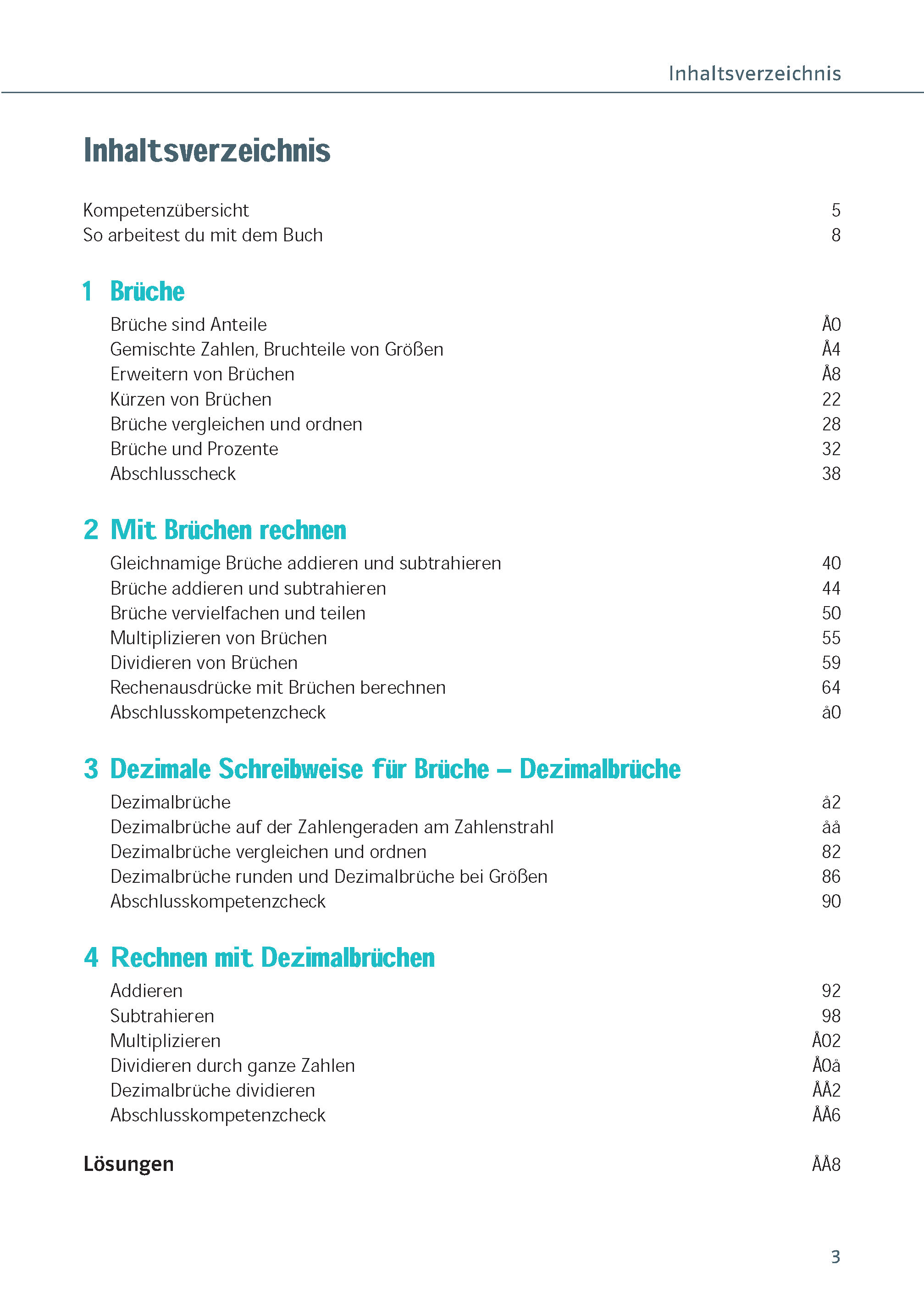 Klett Ich kann Mathe Brüche und Dezimalzahlen 5./6. Klasse