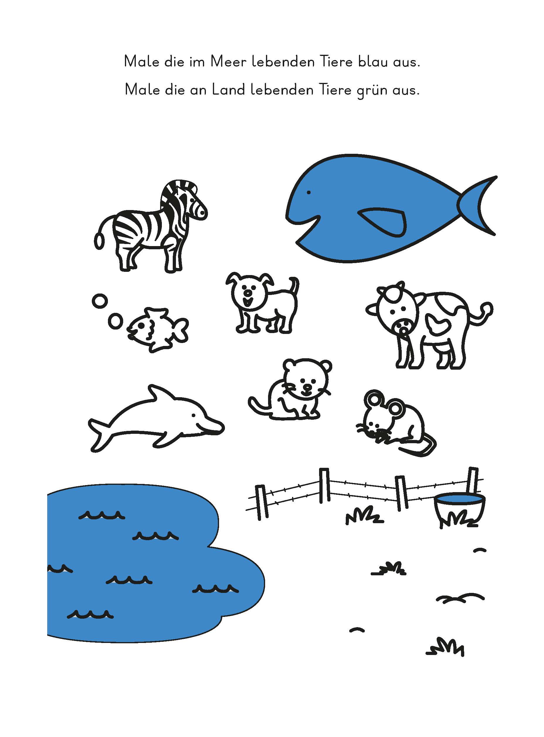 Mein tierischer Kindergarten-Block (3 – 4 Jahre) Mein tierischer Kindergarten-Block (3 – 4 Jahre)