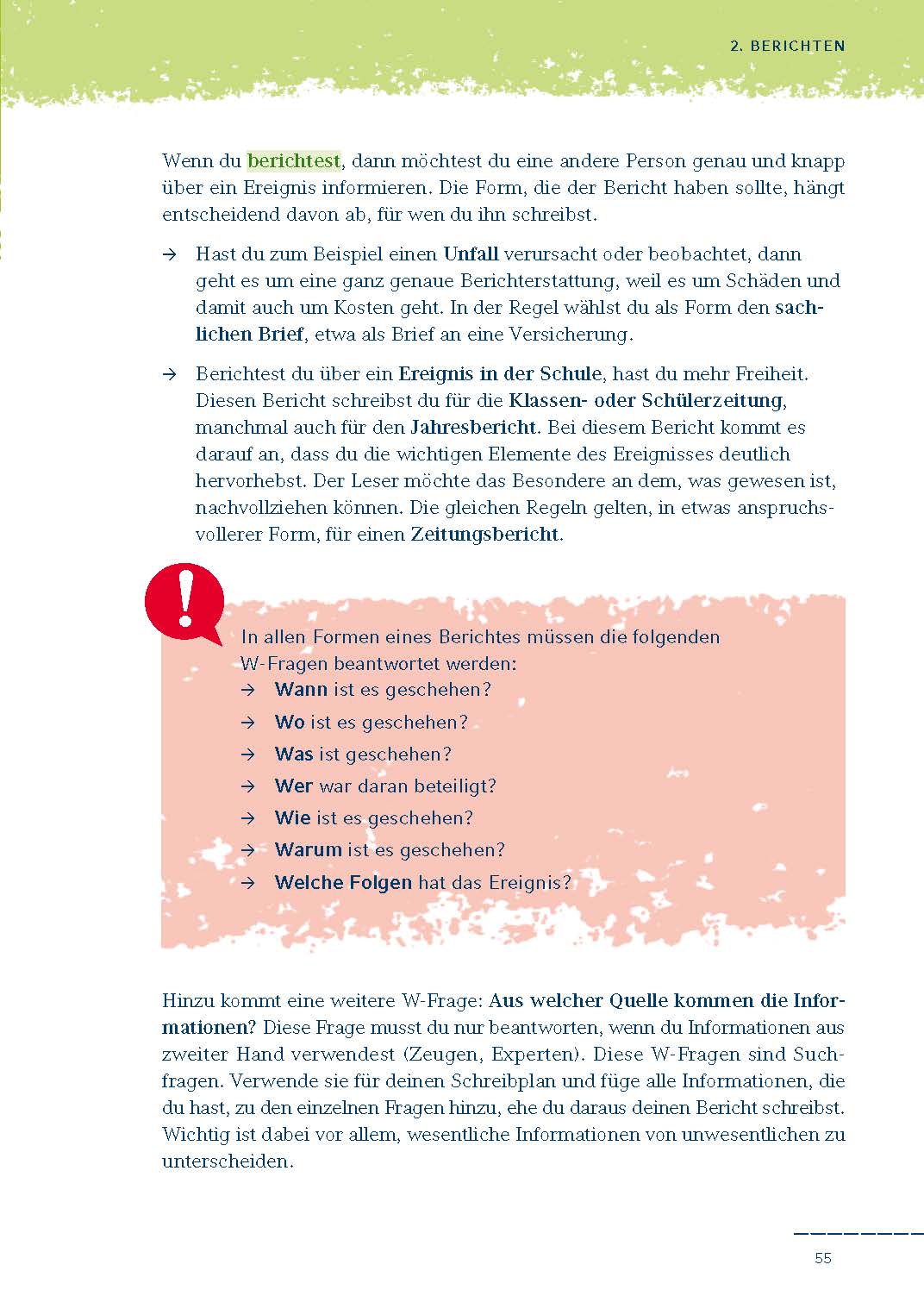 Musteraufsätze - Deutsch 5./6. Klasse