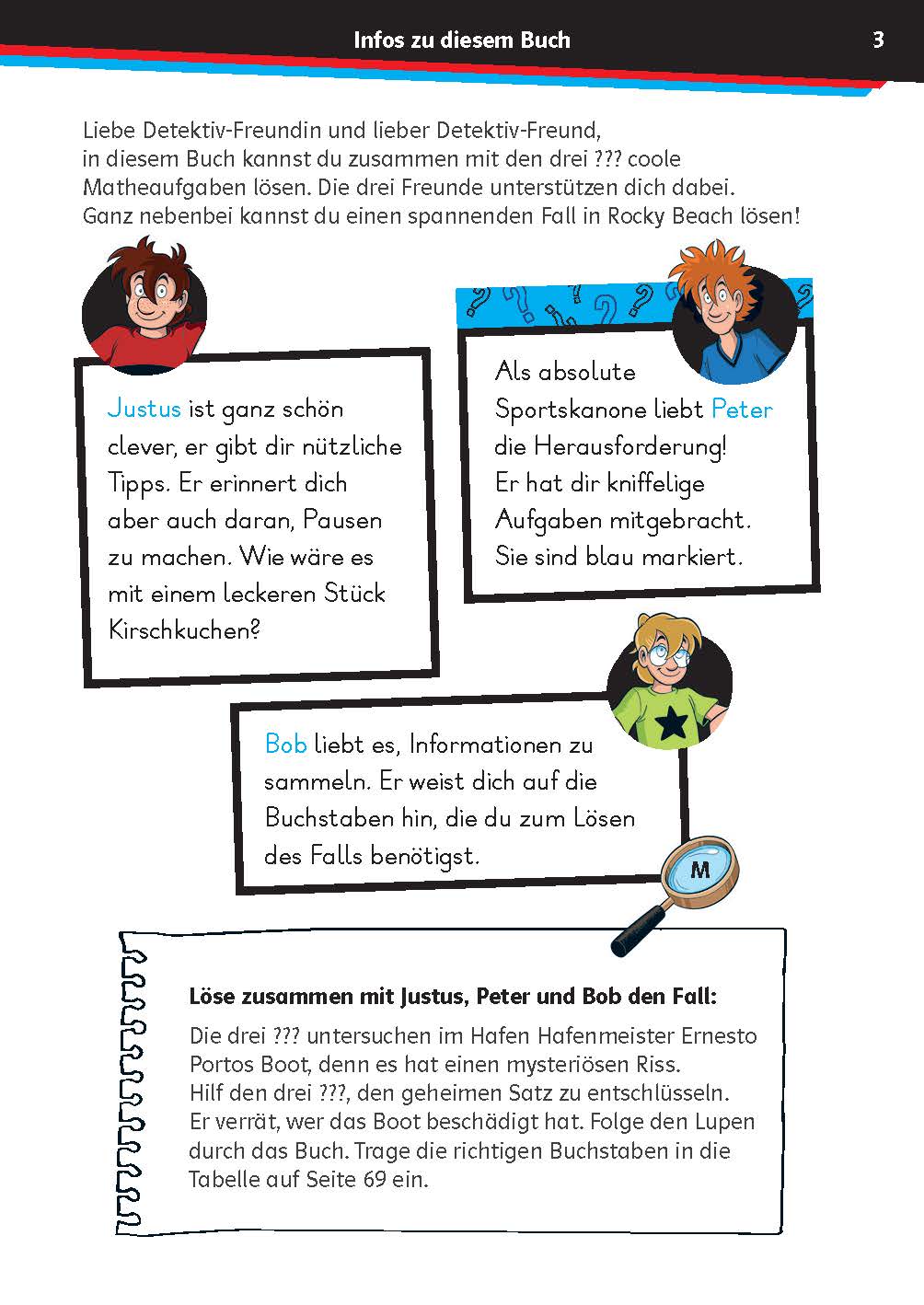Die drei ??? Kids: Mein Übungsheft Mathe 1. Klasse - Rechnen bis 20
