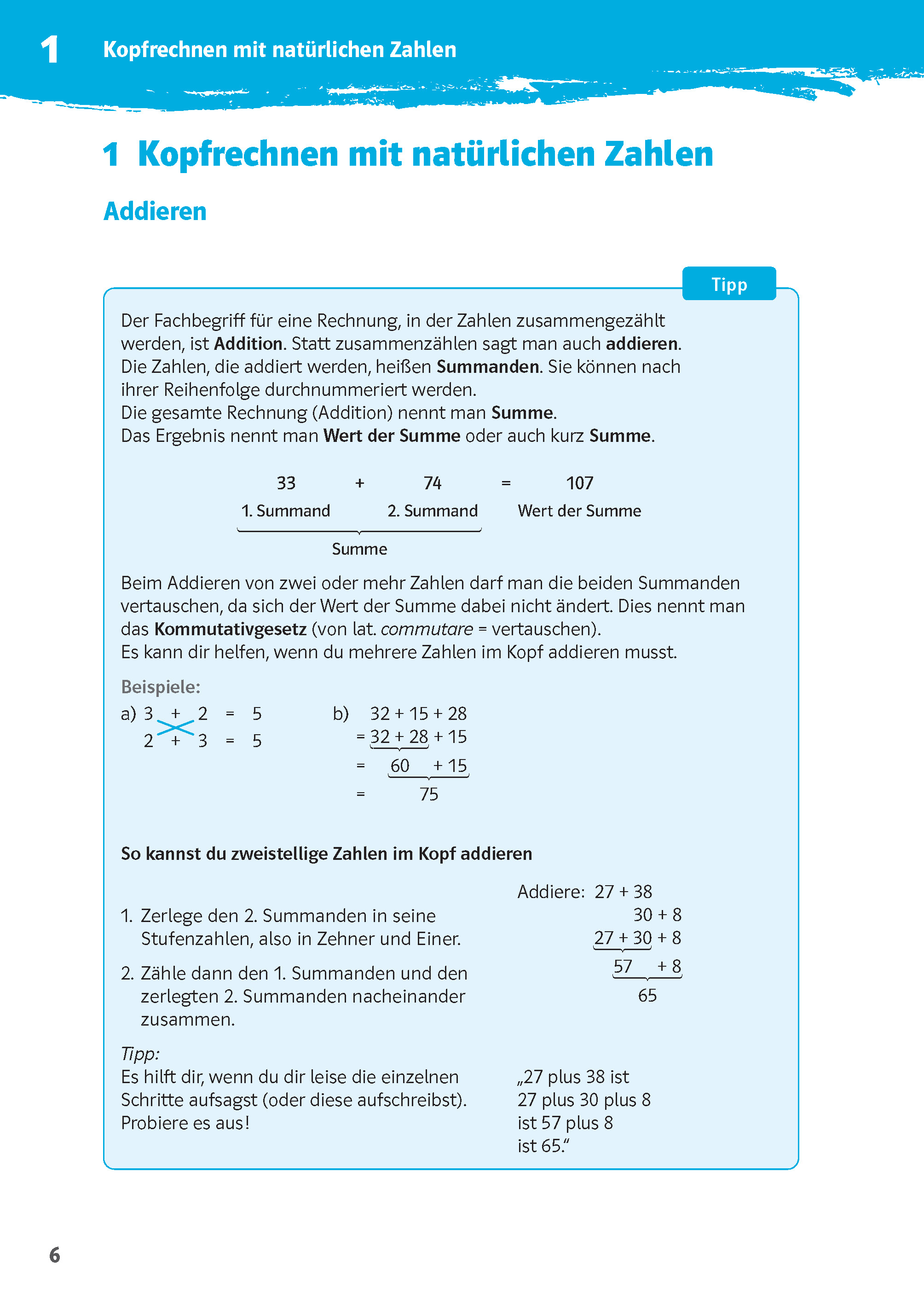 Klett 10-Minuten-Training Mathematik Kopfrechnen 5. Klasse Klett 10-Minuten-Training Mathematik Kopfrechnen 5. Klasse