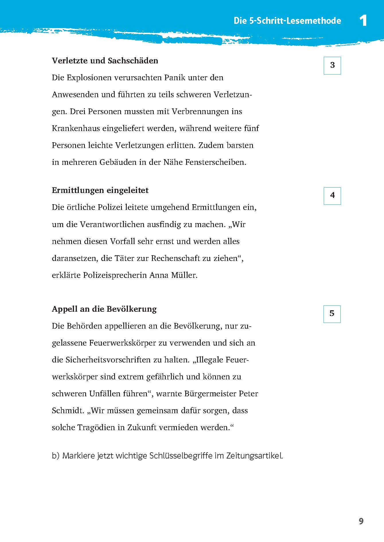 Klett 10-Minuten-Training Deutsch Texte lesen und verstehen 6. Klasse