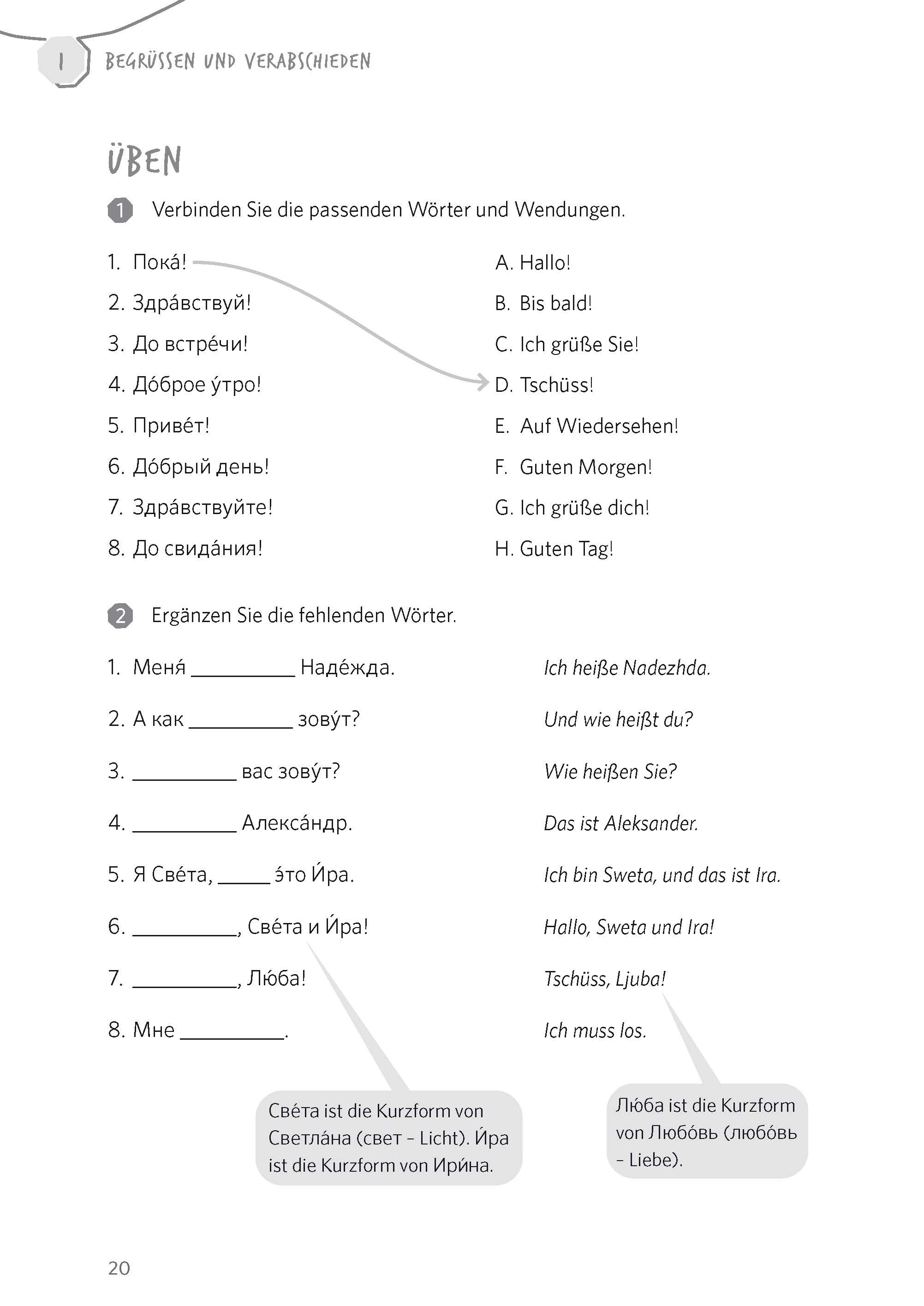 Langenscheidt Vom Wort zum Satz Russisch