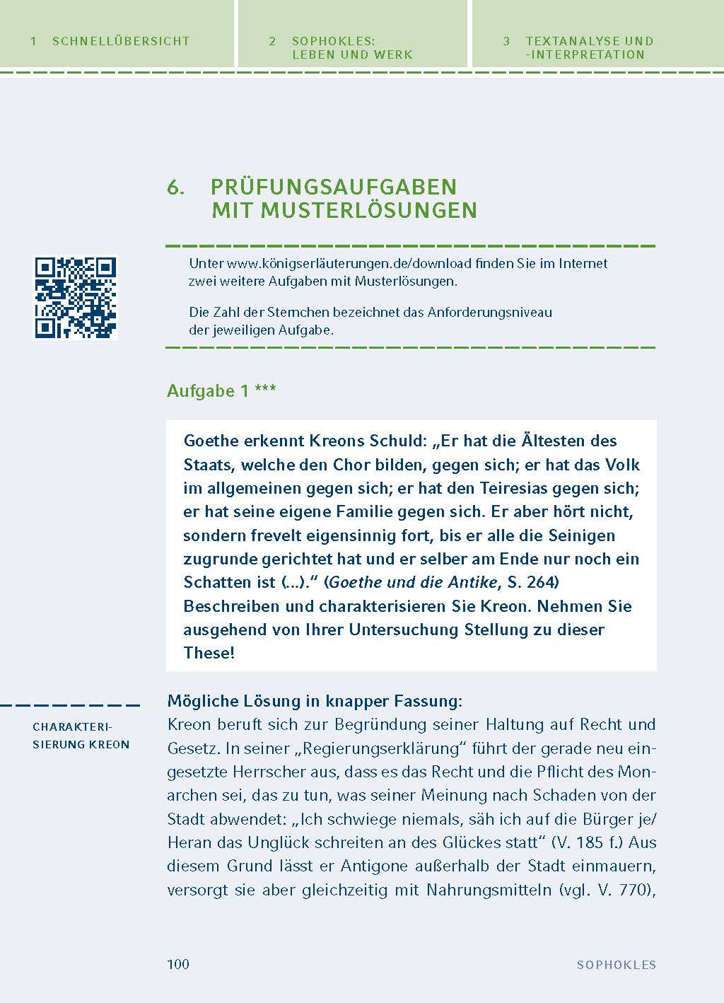 Antigone von Sophokles