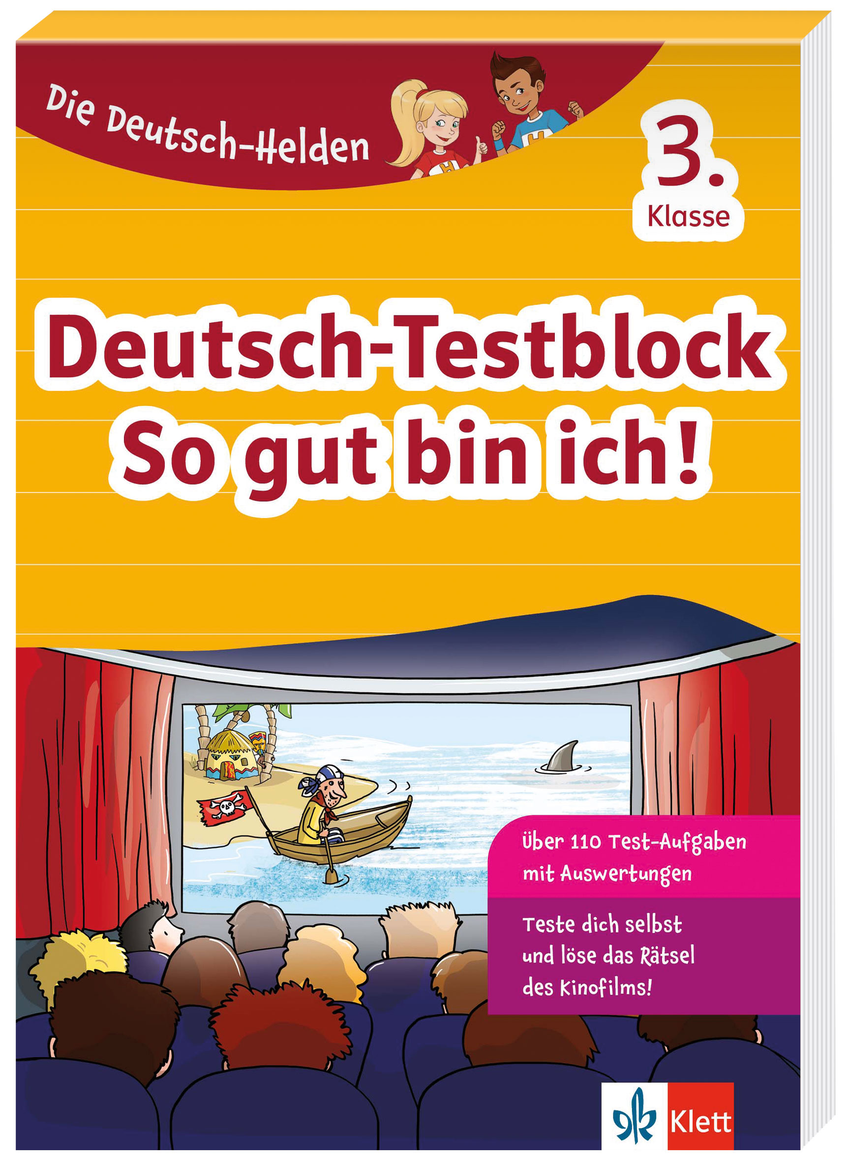 Klett Die Deutsch-Helden: Deutsch-Testblock So gut bin ich! 3. Klasse