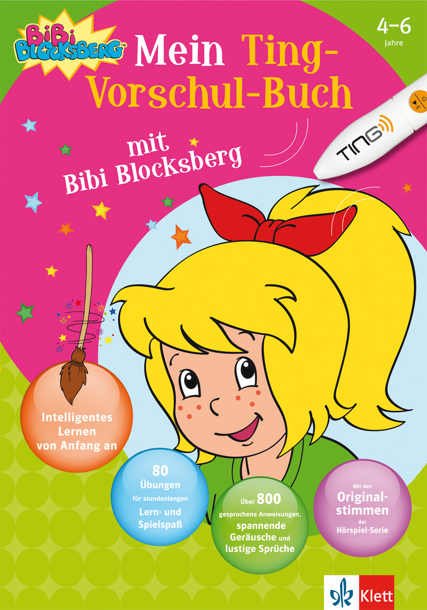Klett Mein Ting-Vorschul-Buch mit Bibi Blocksberg Klett Mein Ting-Vorschul-Buch mit Bibi Blocksberg