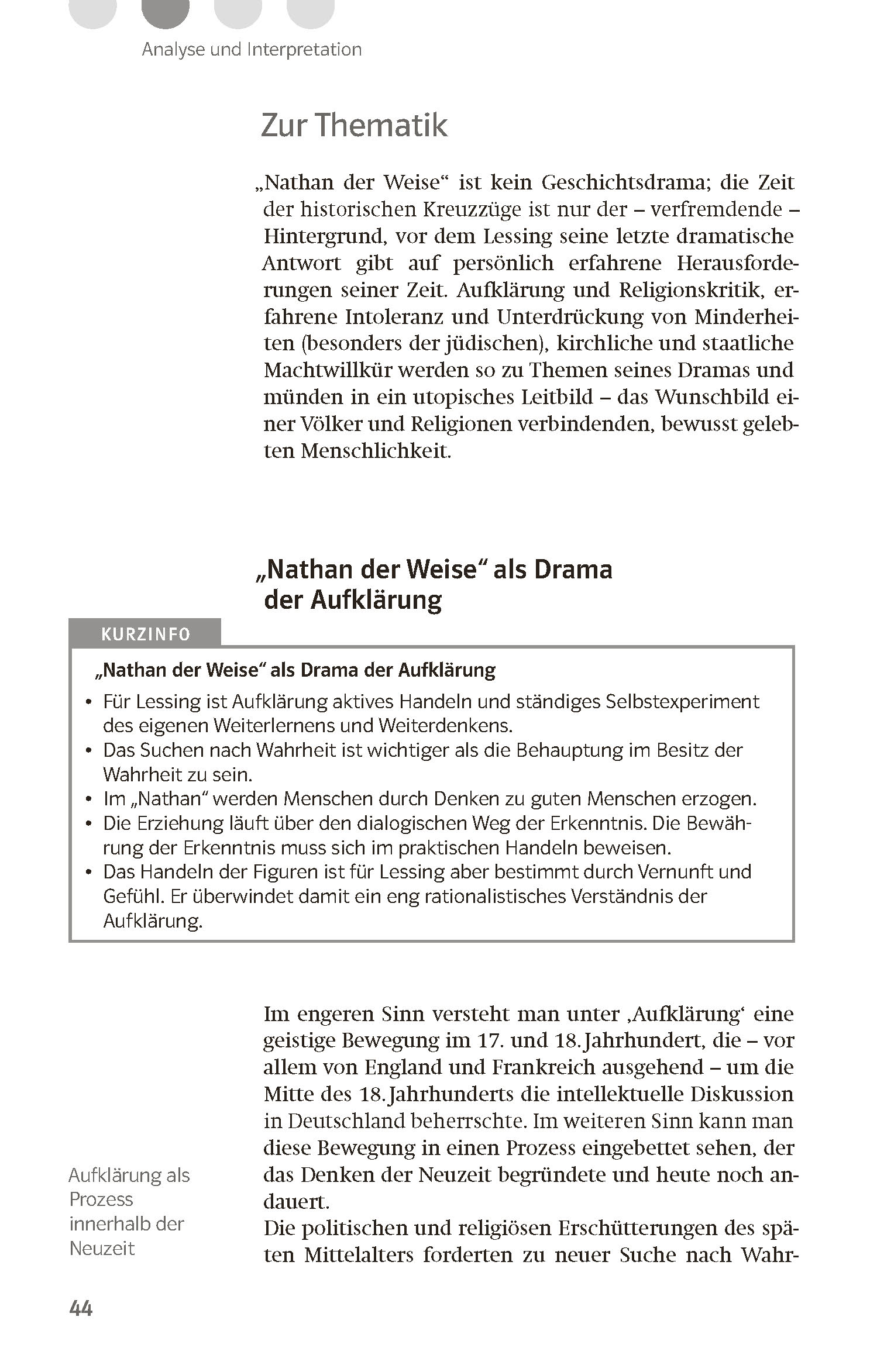 Klett Lektürehilfen Gotthold Ephraim Lessing, Nathan der Weise