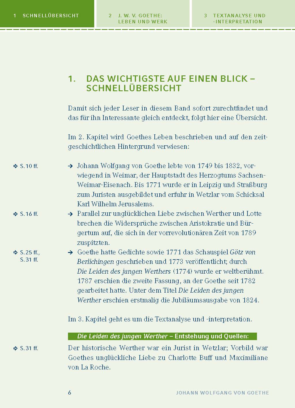 Die Leiden des jungen Werther von Johann Wolfgang von Goethe