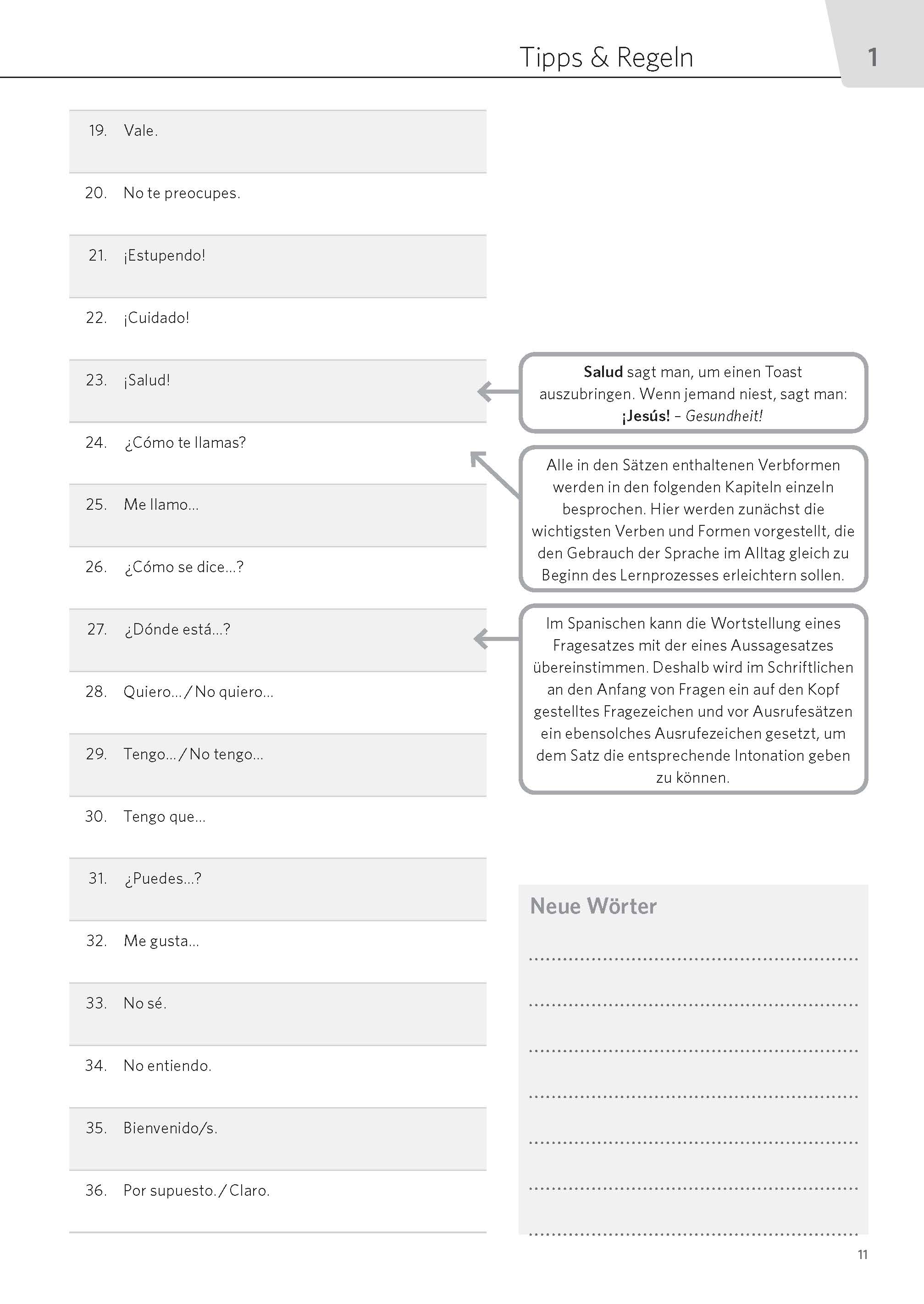 PONS Satz für Satz Spanisch A1