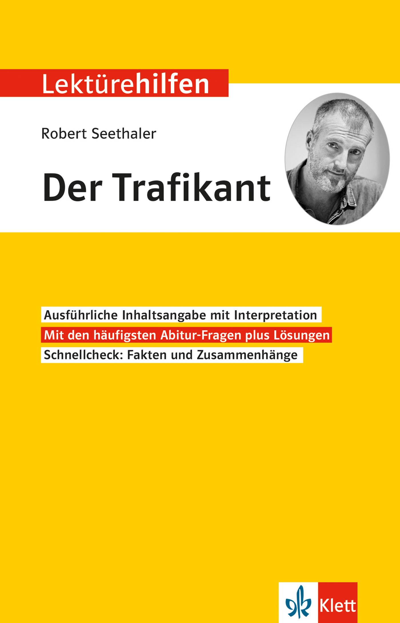 Klett Lektürehilfen Seethaler, Der Trafikant Klett Lektürehilfen Seethaler, Der Trafikant