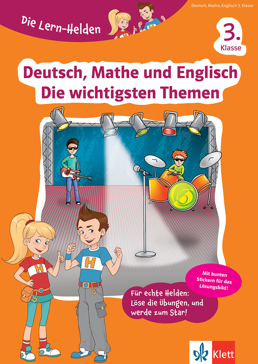 Klett Die Lern-Helden: Deutsch, Mathe und Englisch Die wichtigsten Themen 3. Klasse Klett Die Lern-Helden: Deutsch, Mathe und Englisch Die wichtigsten Themen 3. Klasse