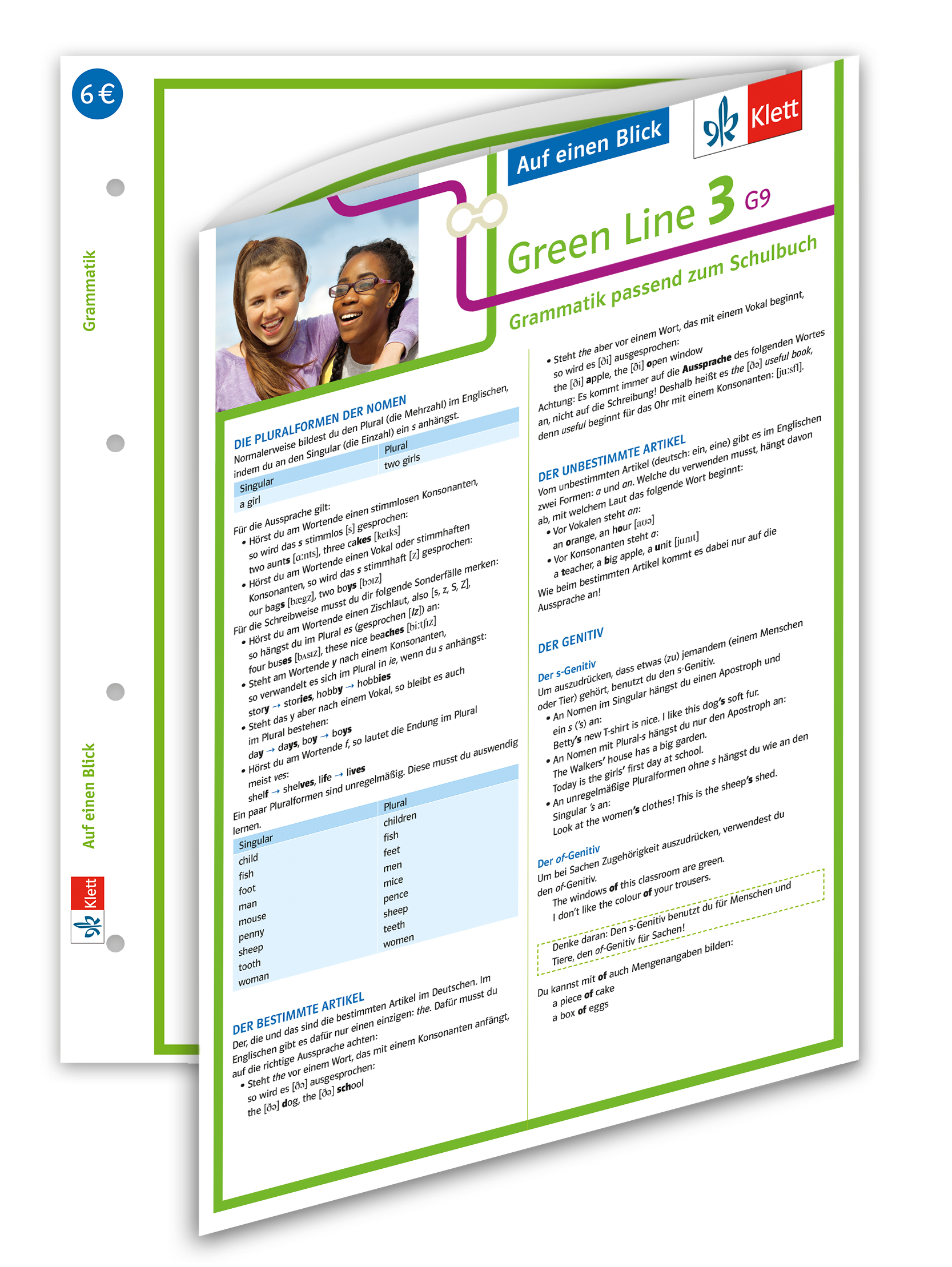 Klett Green Line 3 Baden-Württemberg Klasse 7 - Auf einen Blick
