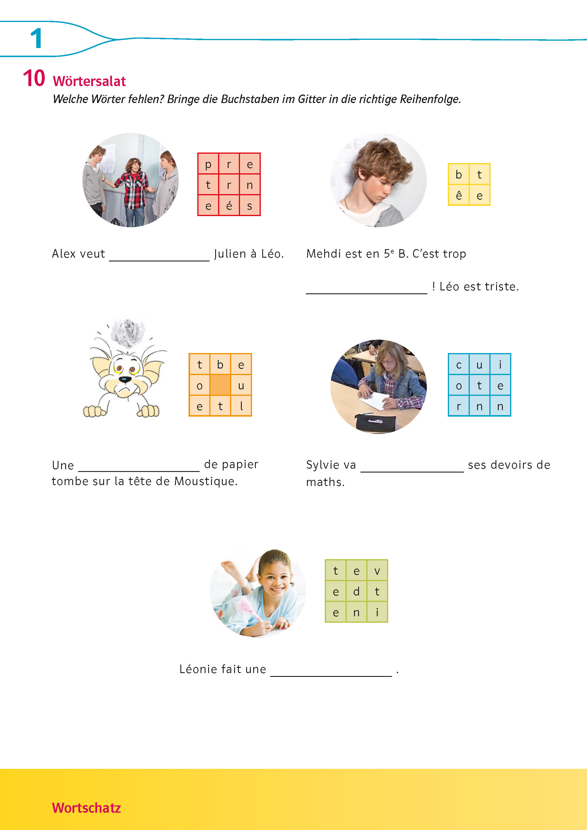 Découvertes 2 Bayern (ab 2017) - Übungsblock 2. Lernjahr Découvertes 2 Bayern (ab 2017) - Übungsblock 2. Lernjahr