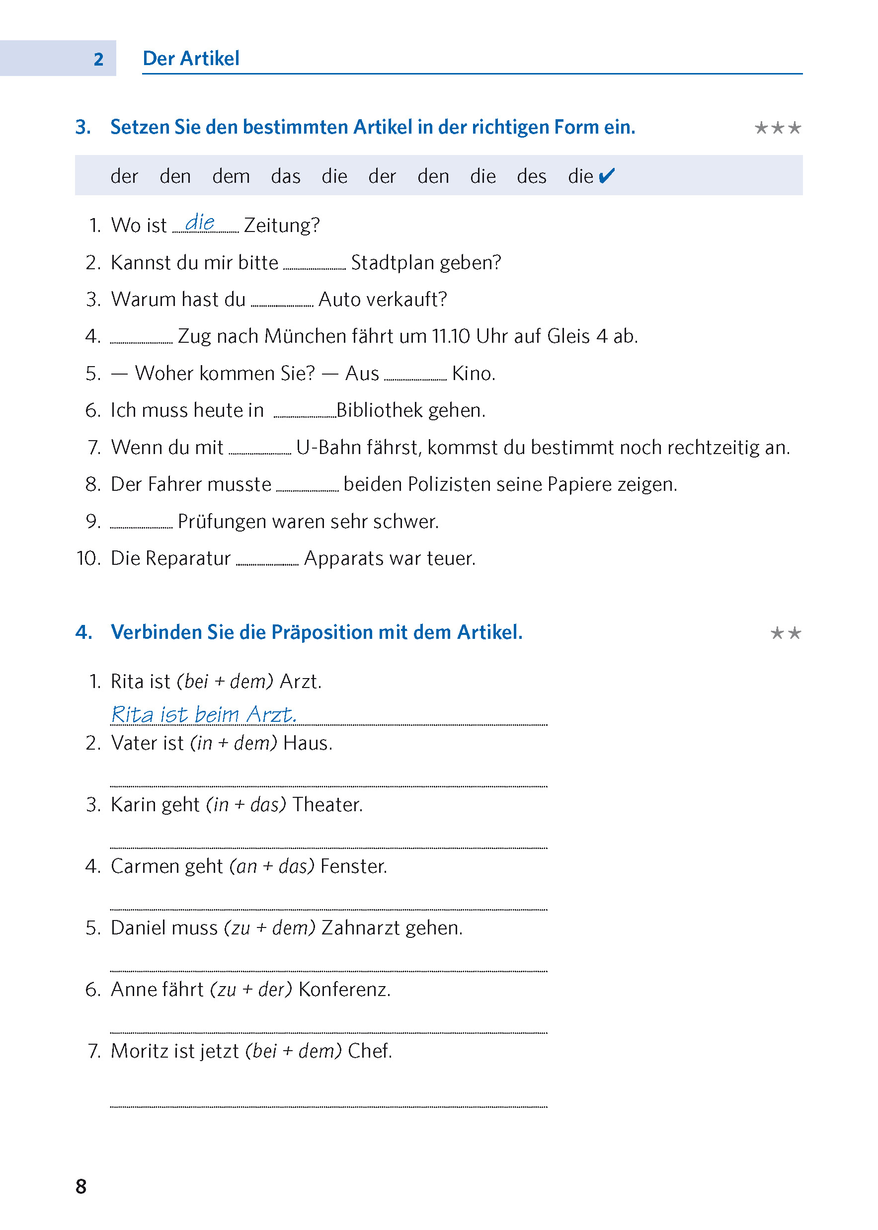 Langenscheidt Grammatiktraining Deutsch als Fremdsprache