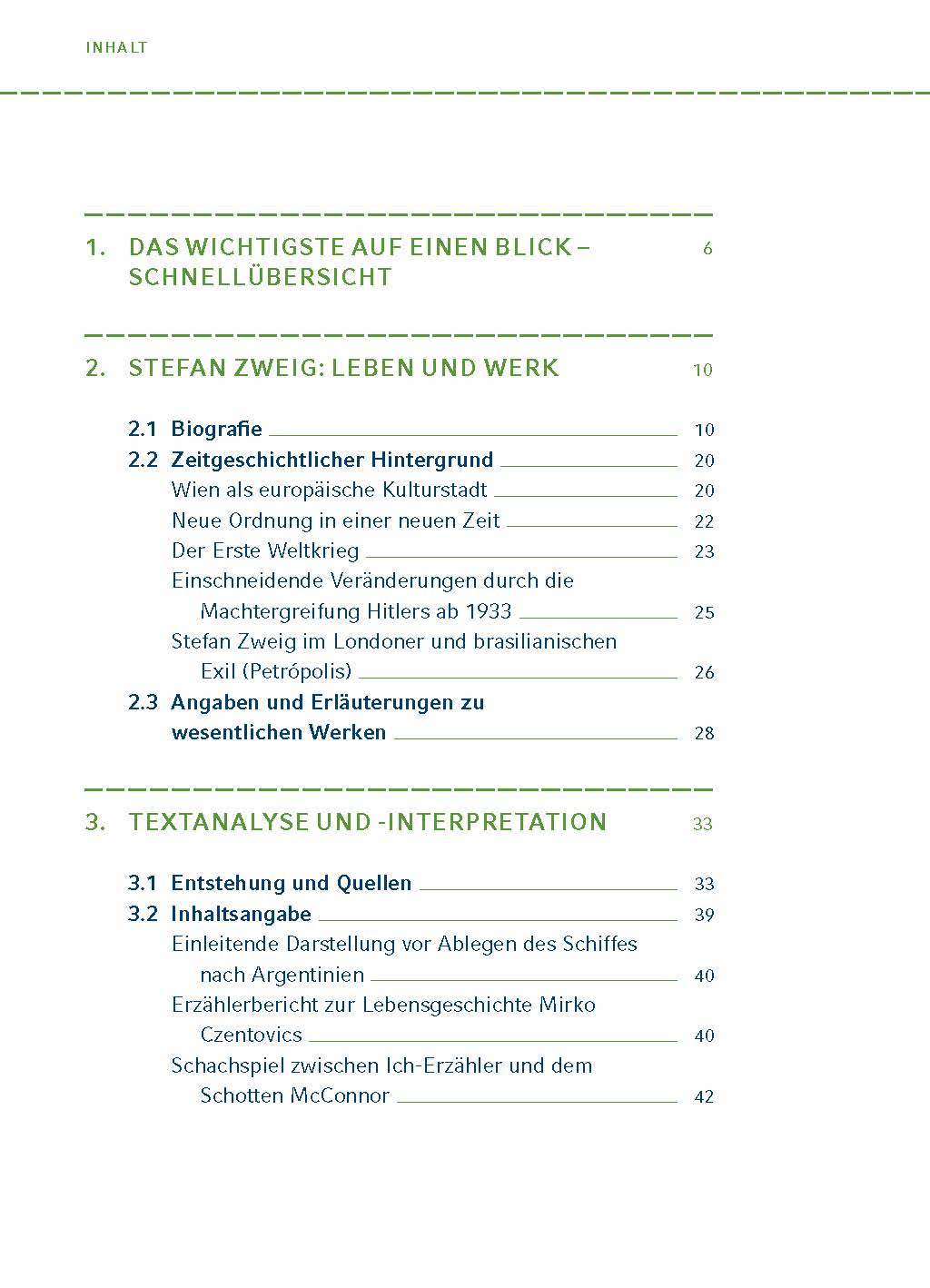 Schachnovelle von Stefan Zweig - Textanalyse und Interpretation