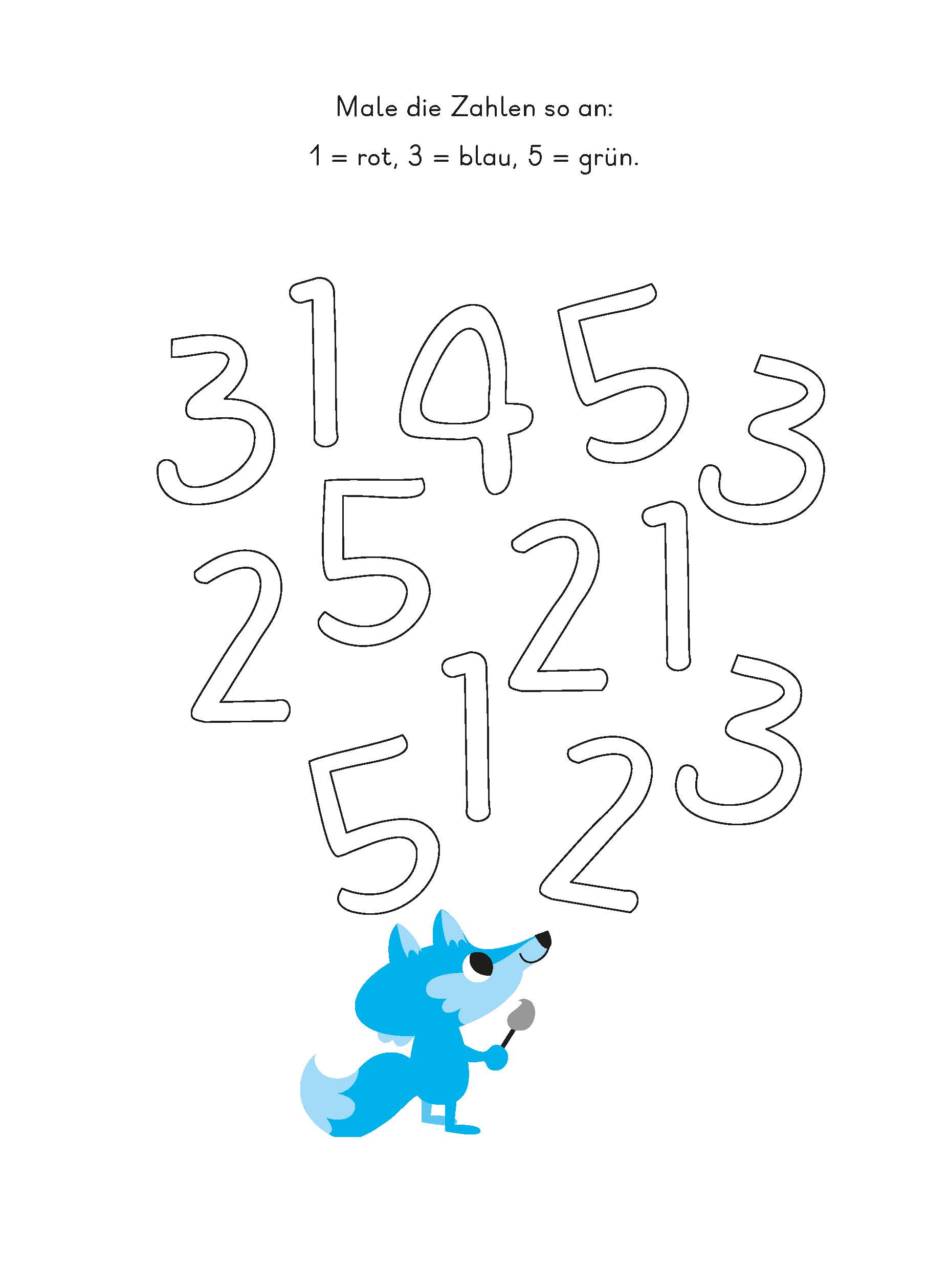 Mein tierischer Kindergarten-Block (3 – 4 Jahre)