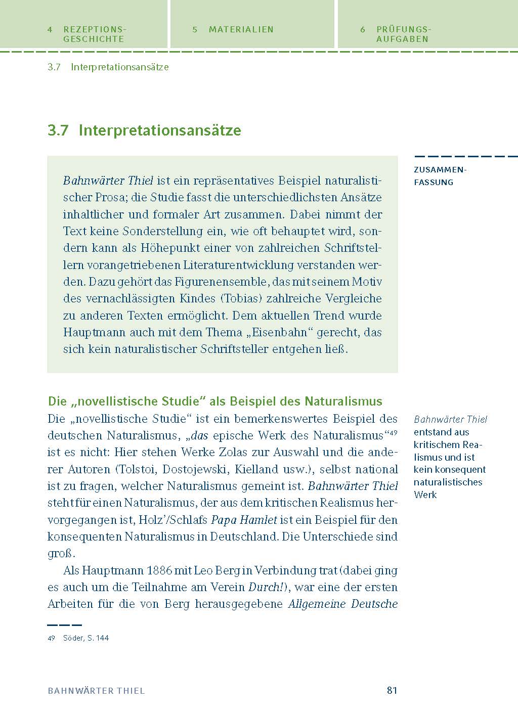 Bahnwärter Thiel von Gerhart Hauptmann