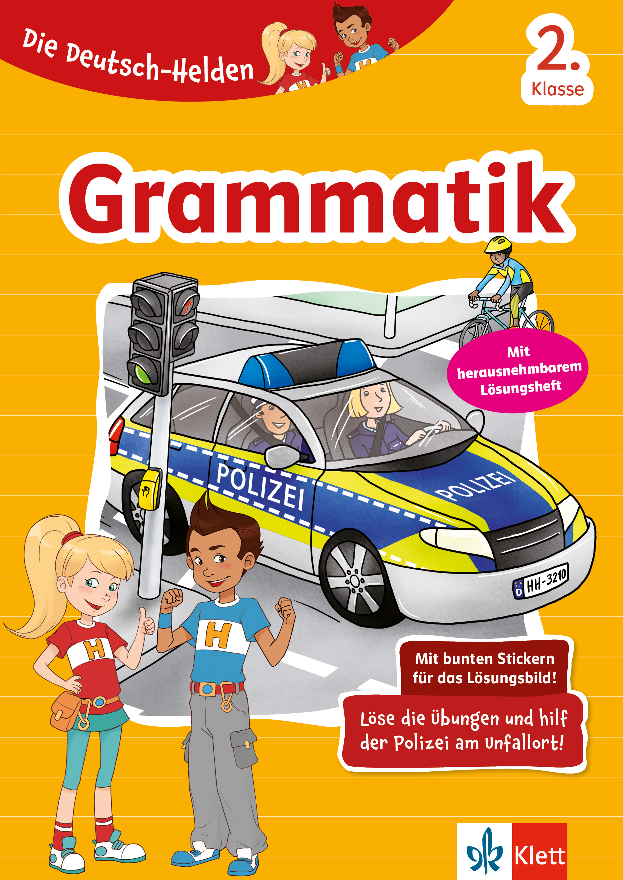 Klett Die Deutsch-Helden: Grammatik 2. Klasse