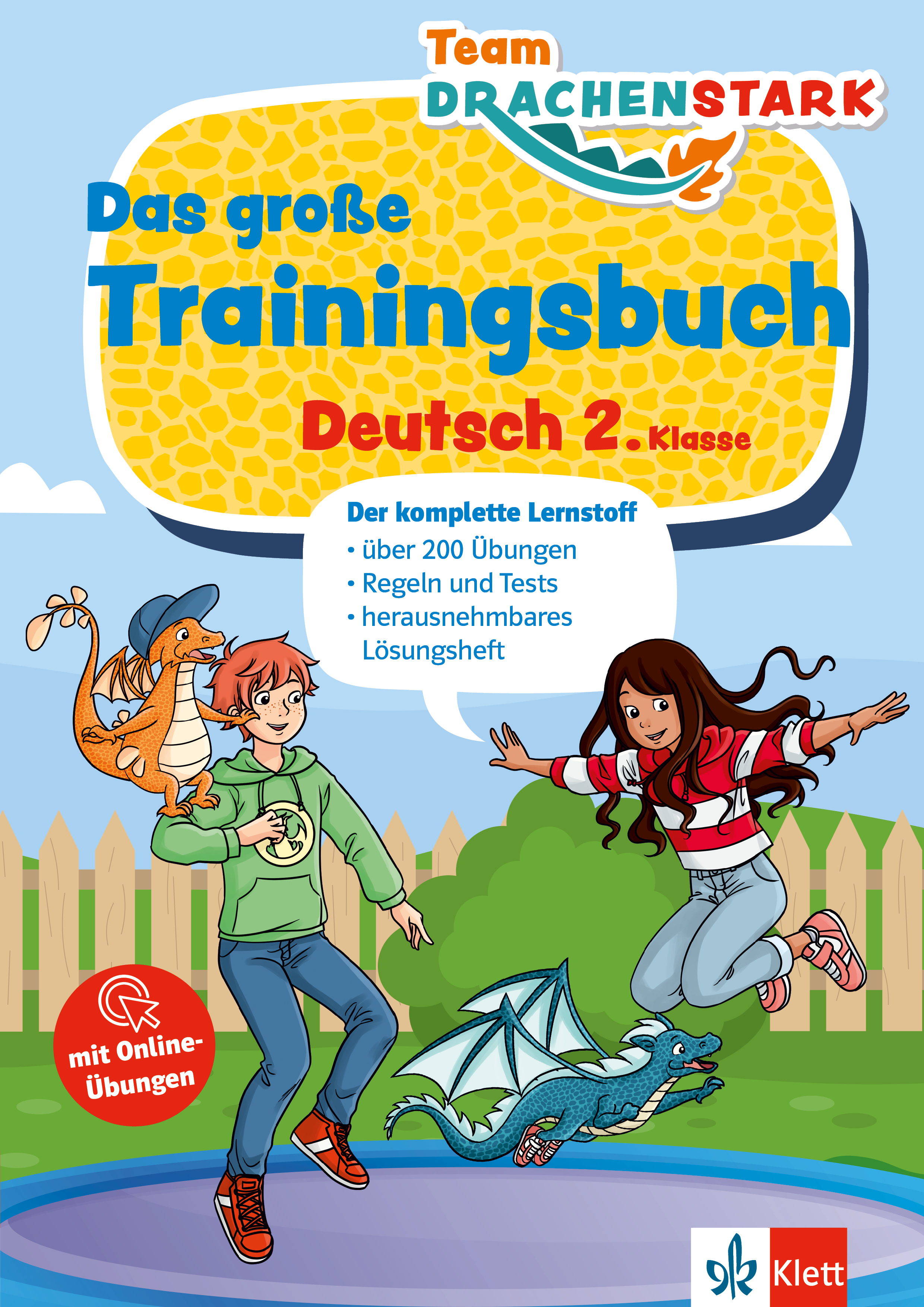 Klett Team Drachenstark: Das große Trainingsbuch Deutsch 2. Klasse Klett Team Drachenstark: Das große Trainingsbuch Deutsch 2. Klasse