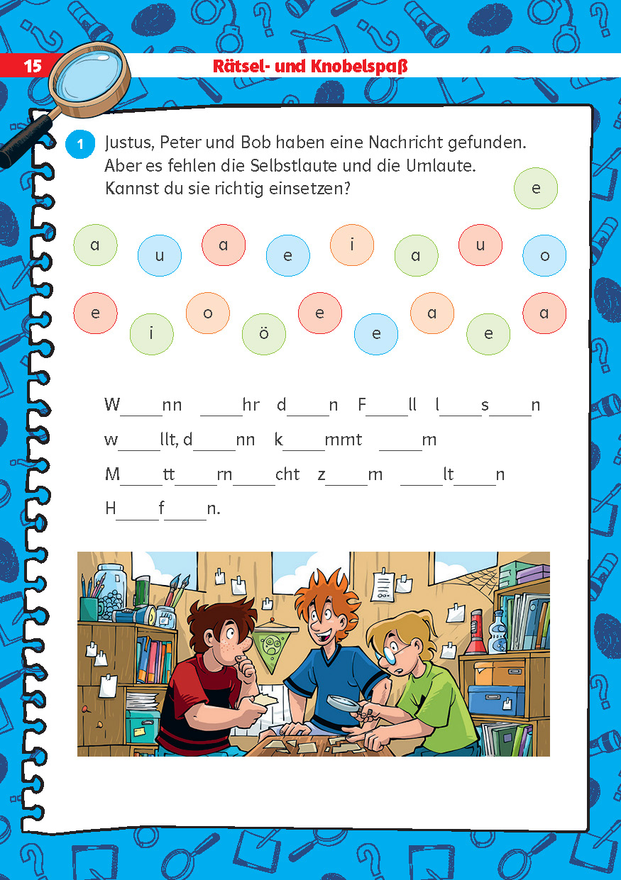 Die drei ??? Kids: Mein Deutschblock 2. Klasse