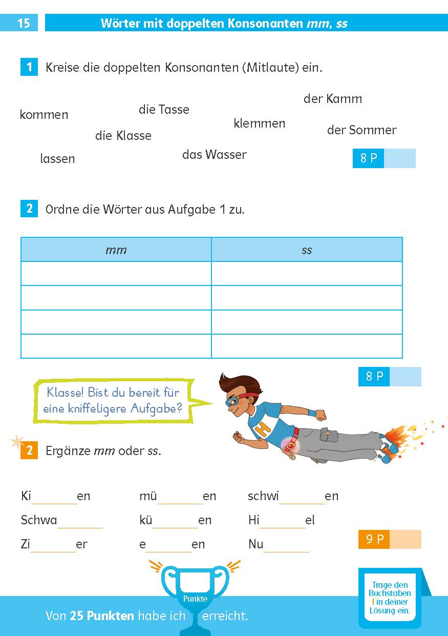 Klett Die Deutsch-Helden: Deutsch-Testblock So gut bin ich! 2. Klasse