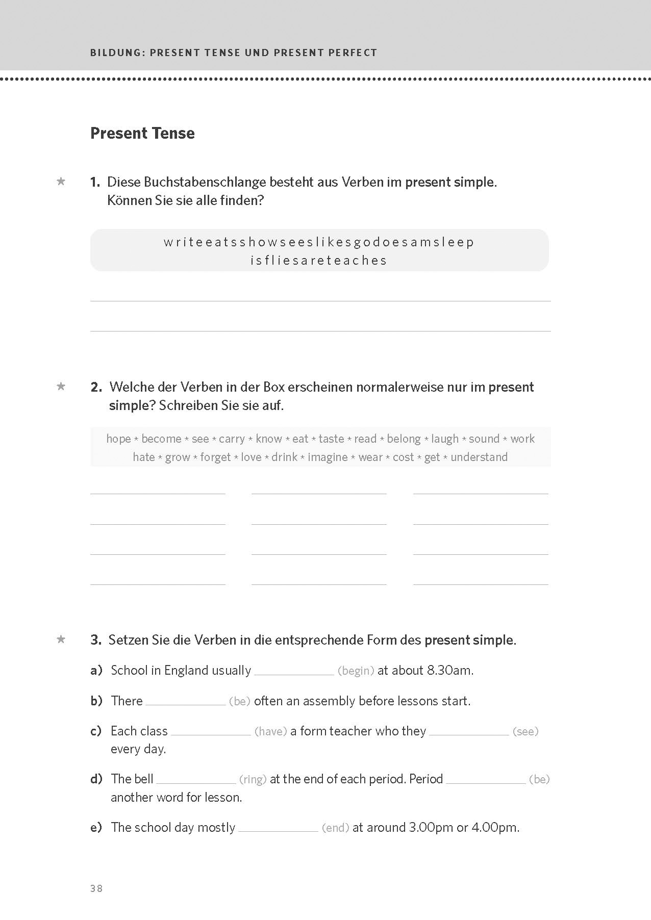 PONS Verben & Zeiten üben Englisch