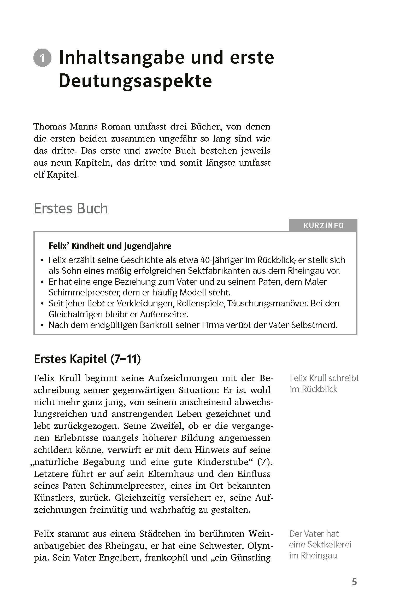 Klett Lektürehilfen Thomas Mann, Bekenntnisse des Hochstaplers Felix Krull Klett Lektürehilfen Thomas Mann, Bekenntnisse des Hochstaplers Felix Krull