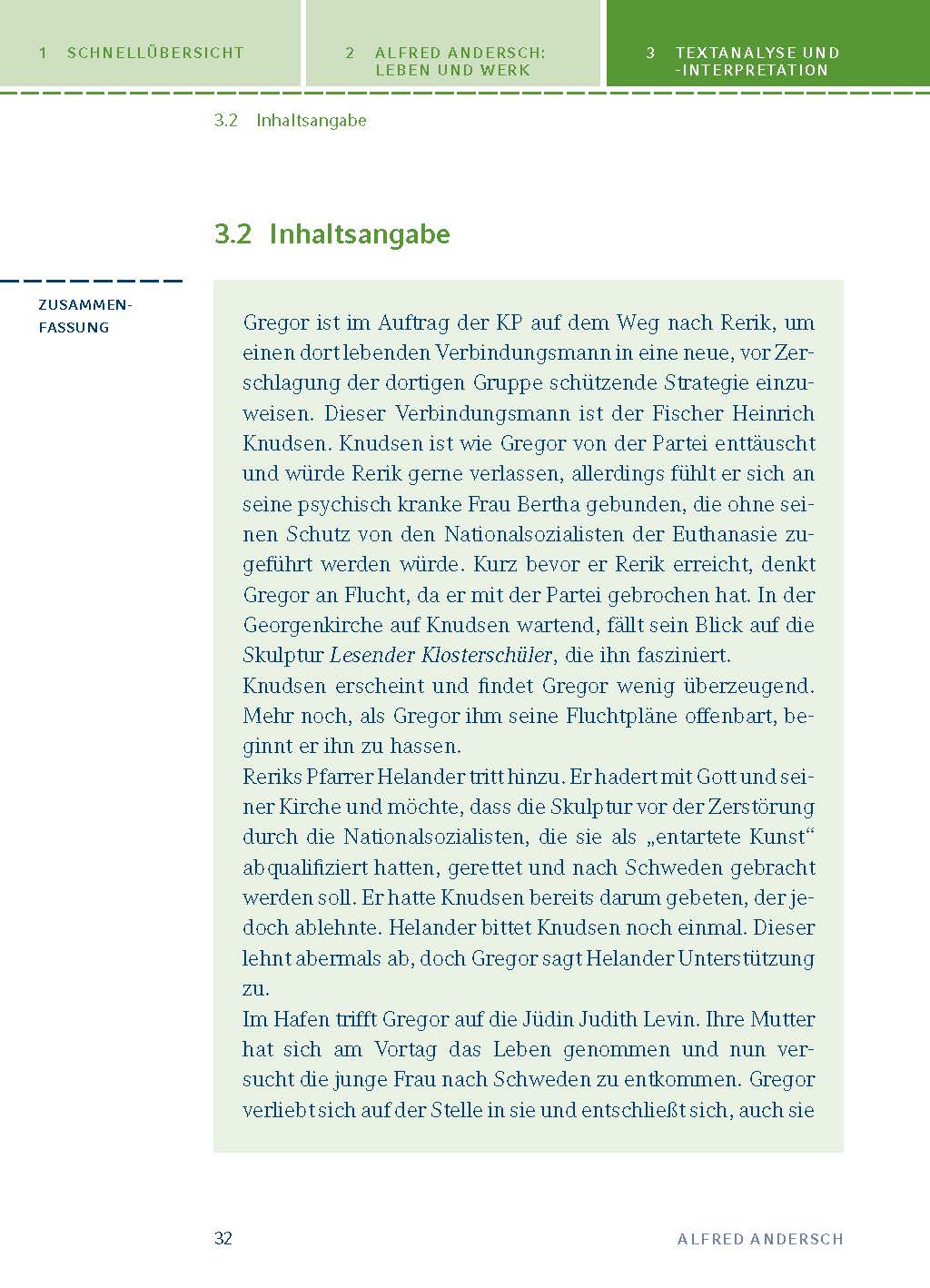 Sansibar oder der letzte Grund von Alfred Andersch