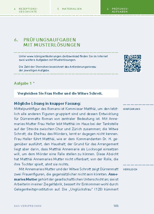 Das Versprechen von Friedrich Dürrenmatt