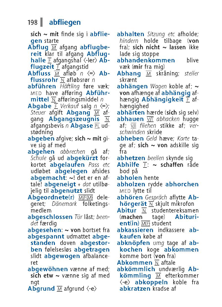 Langenscheidt Universal-Wörterbuch Dänisch