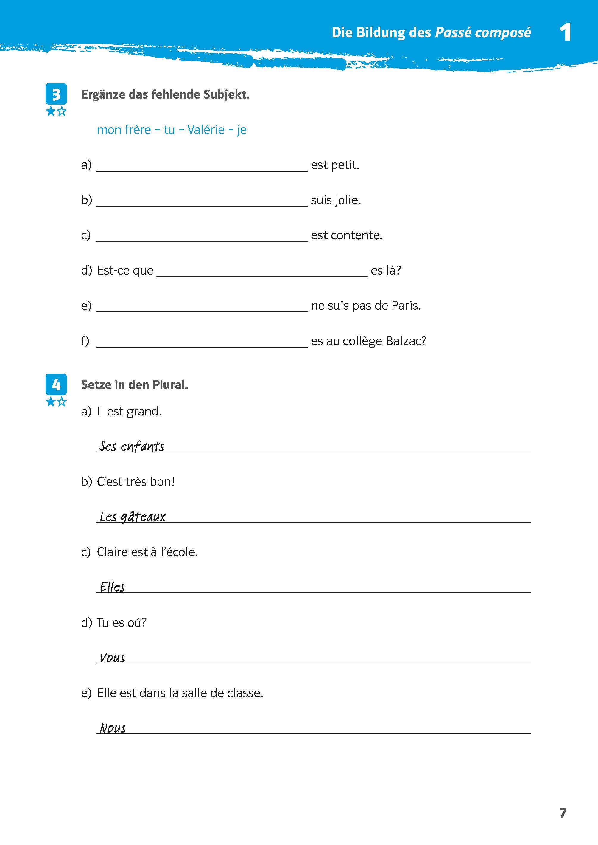 Klett 10-Minuten-Training Französisch Grammatik Passé composé und Imparfait 1./2. Lernjahr Klett 10-Minuten-Training Französisch Grammatik Passé composé und Imparfait 1./2. Lernjahr