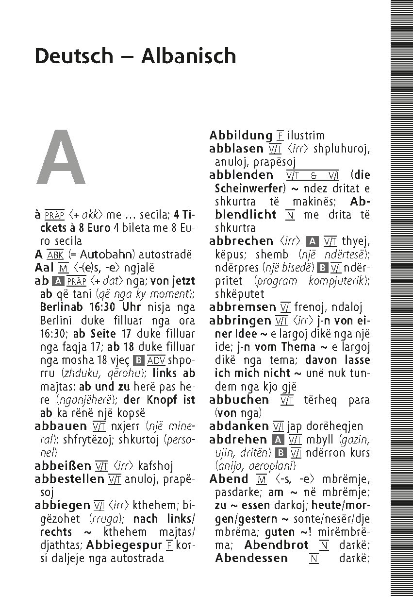 Langenscheidt Universal-Wörterbuch Albanisch