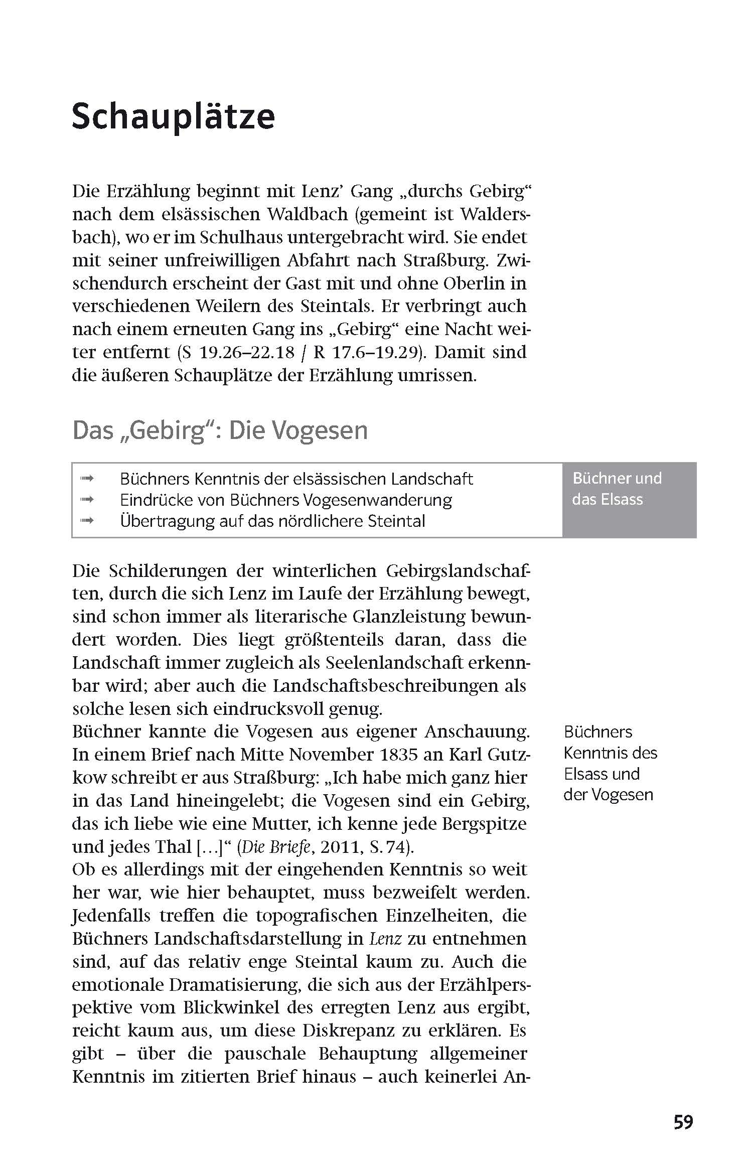 Klett Lektürehilfen Georg Büchner, Lenz